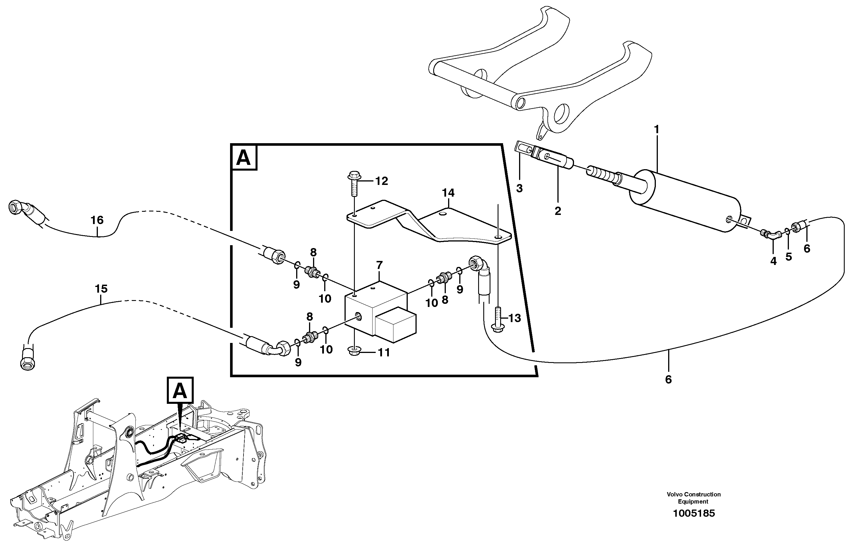 Water pump ger VOE935538 VOLVO