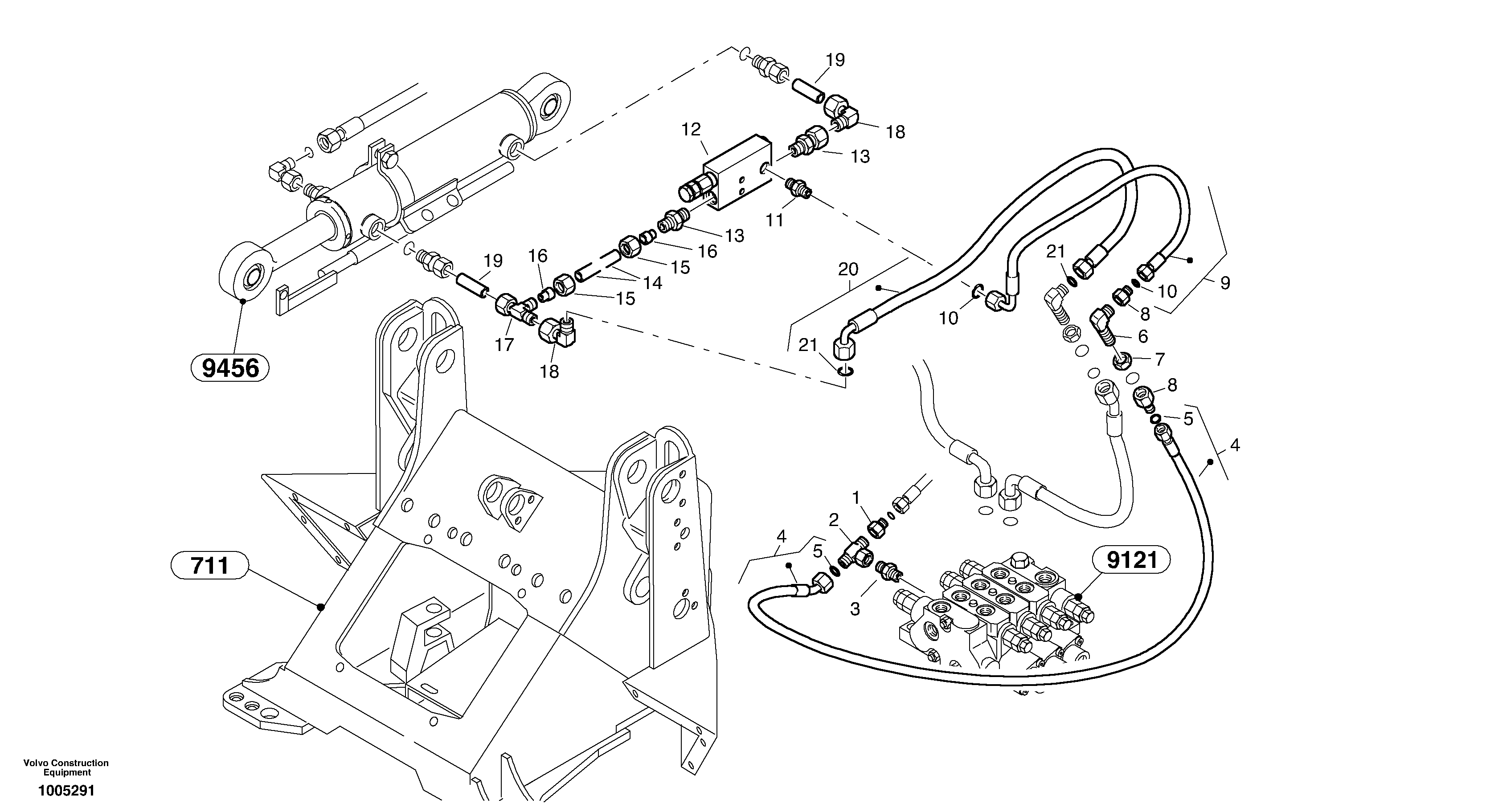 Fuel miser valve VOE11306261 VOLVO