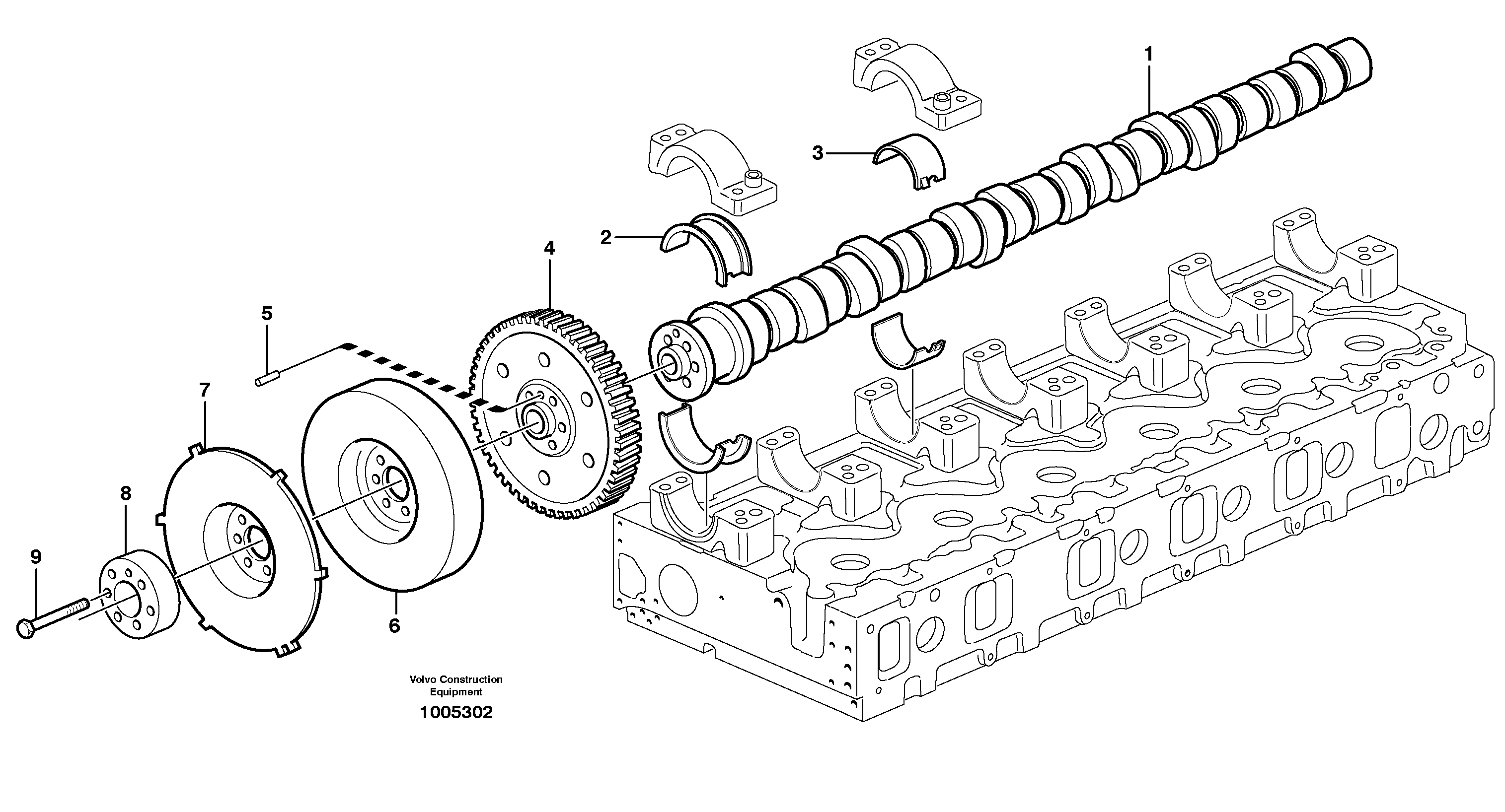 Зубчатое колесо VOE3155166 VOLVO
