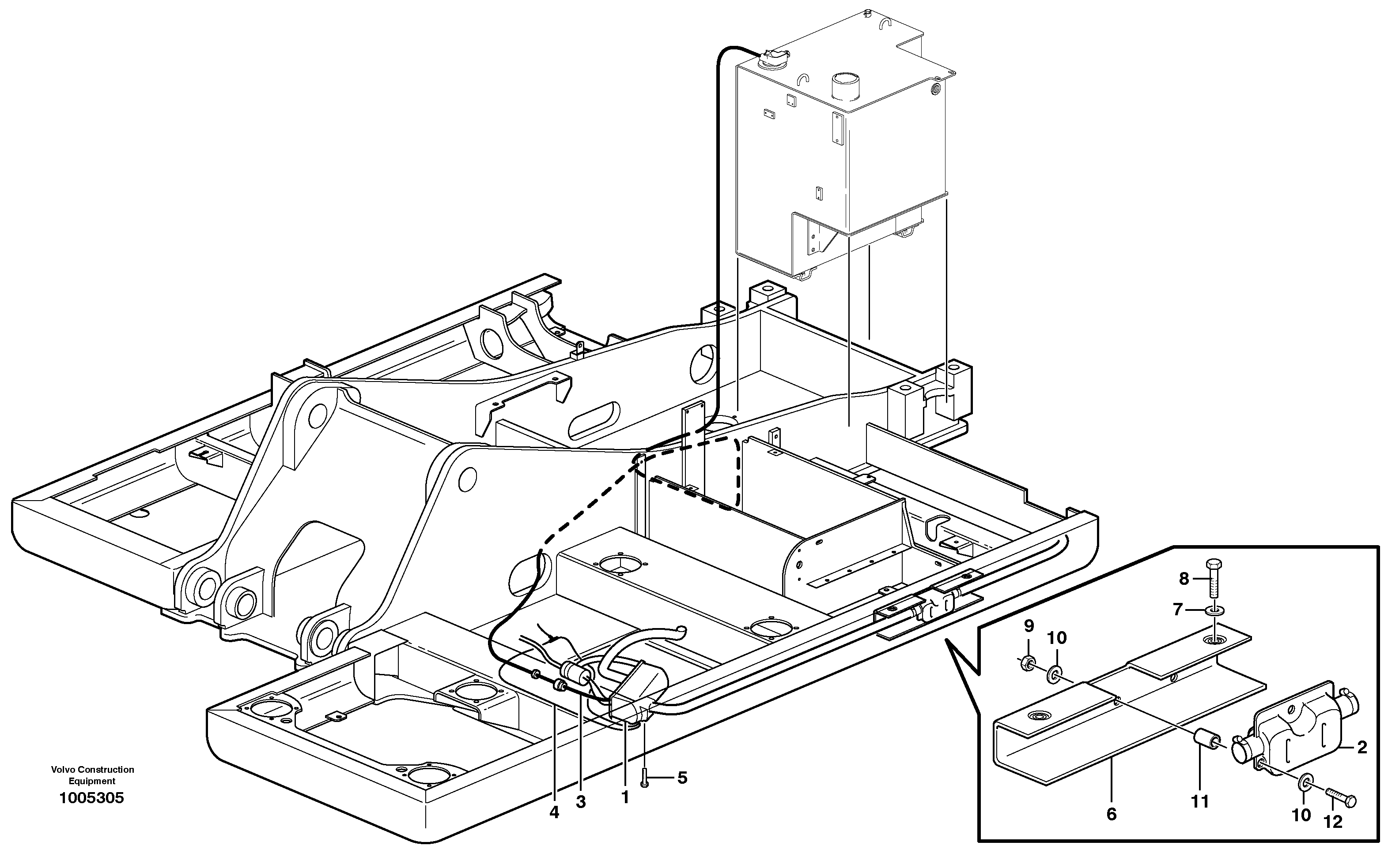 Sensor, position VOE14373552 VOLVO