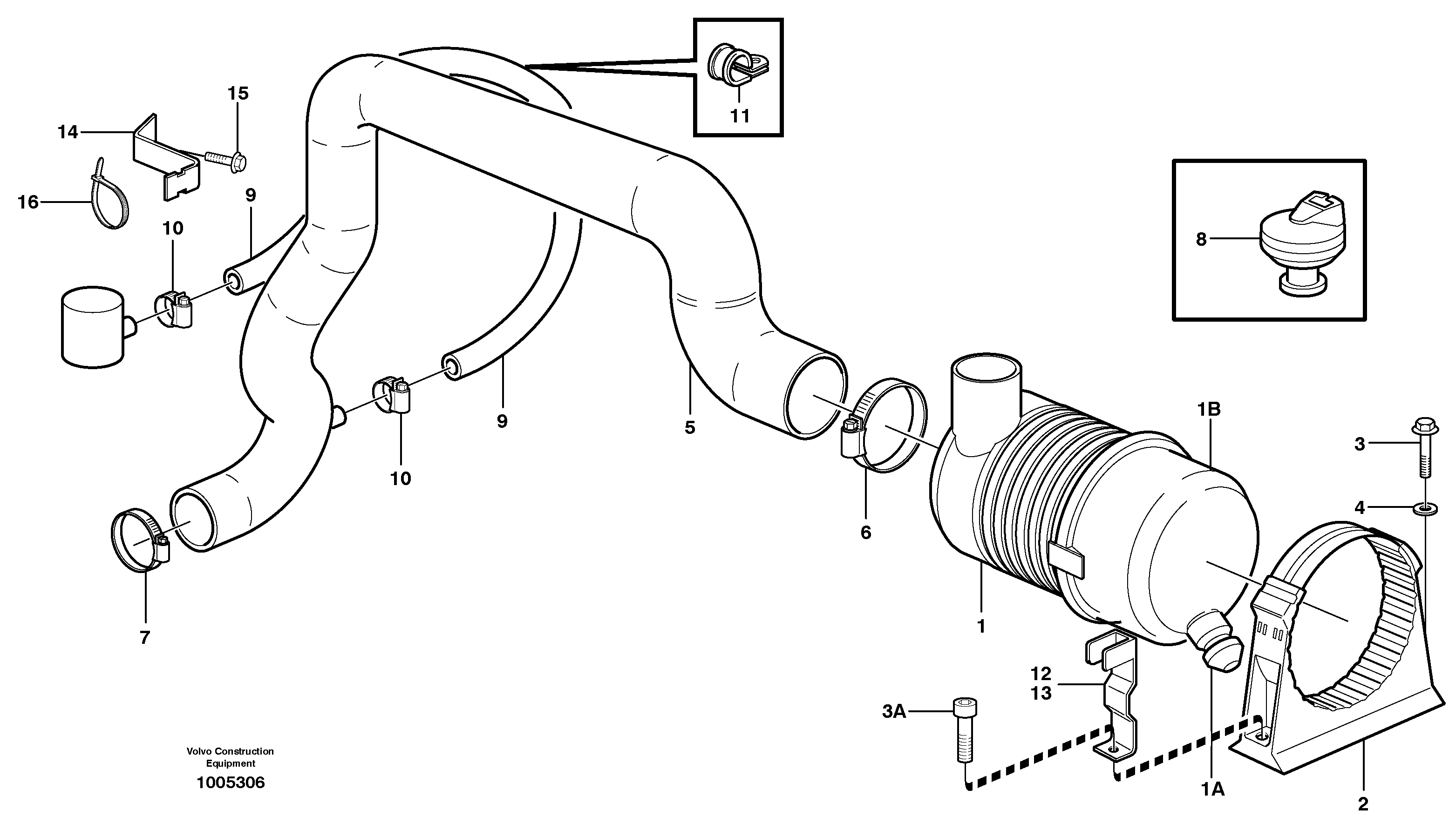 Tie Rod VOE14371268 VOLVO
