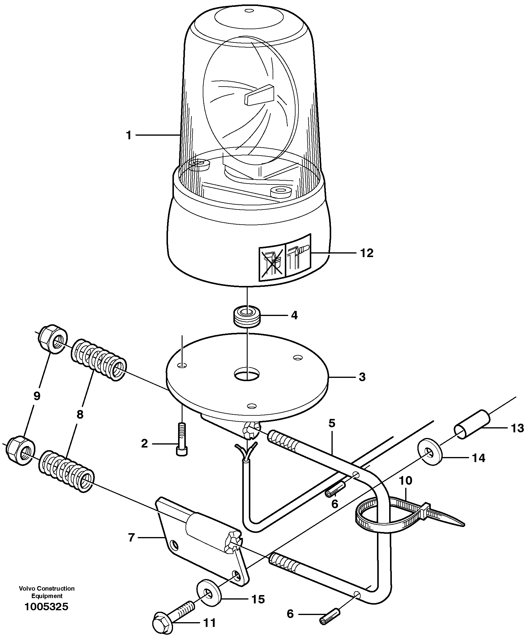 Screw VOE13976155 VOLVO