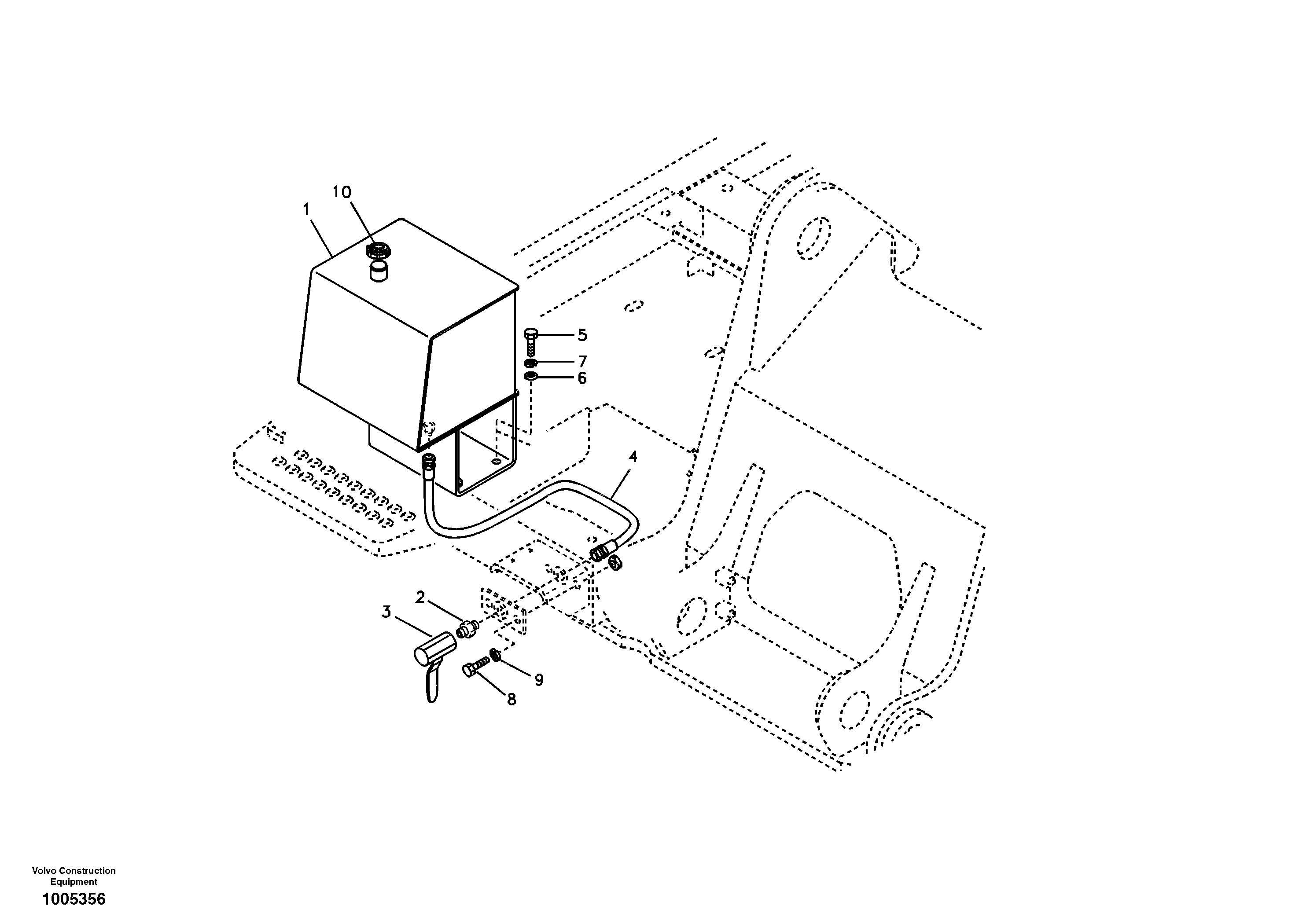 Frame, Lh VOE14520136 VOLVO