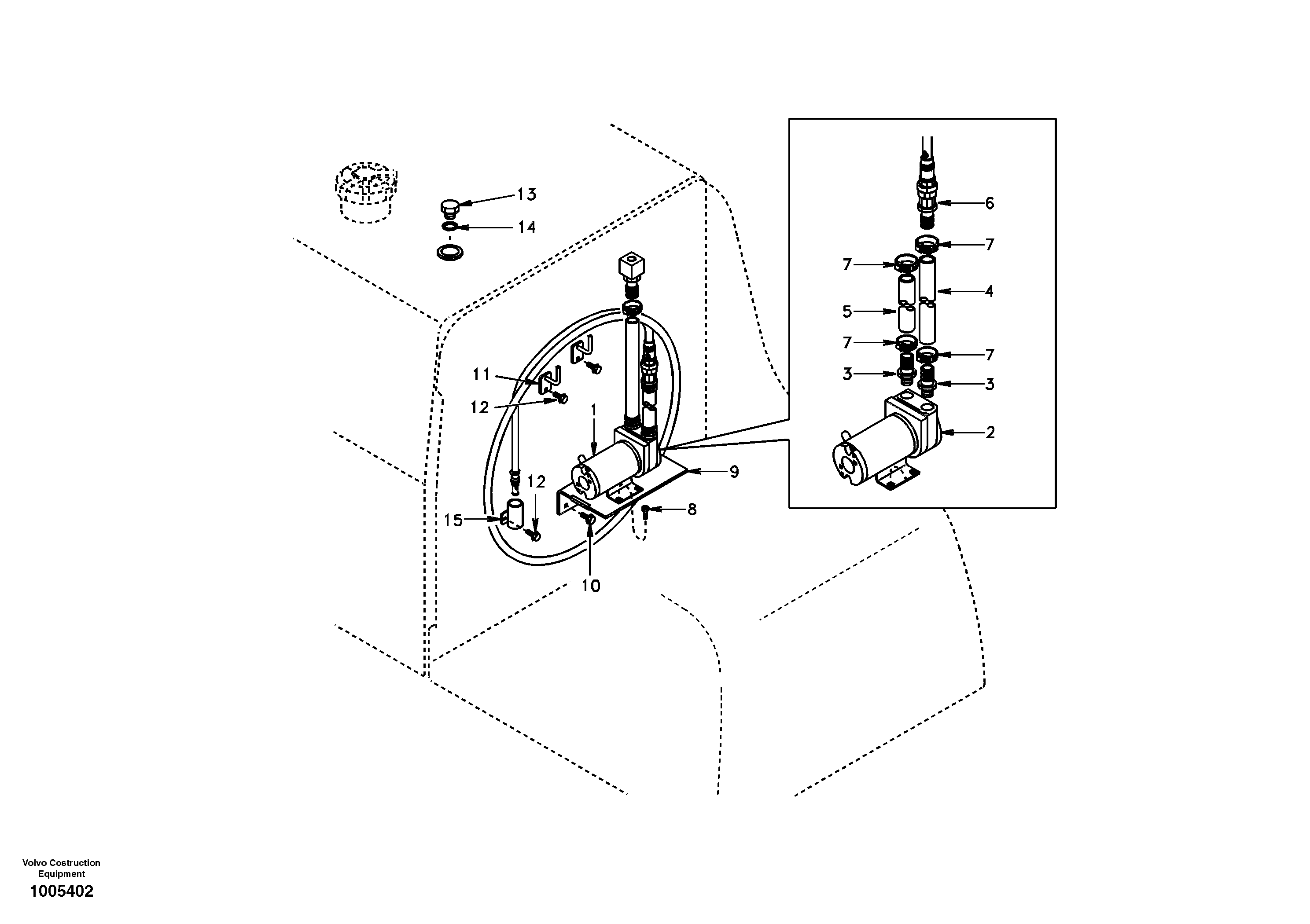 Ring pin VOE14529313 VOLVO