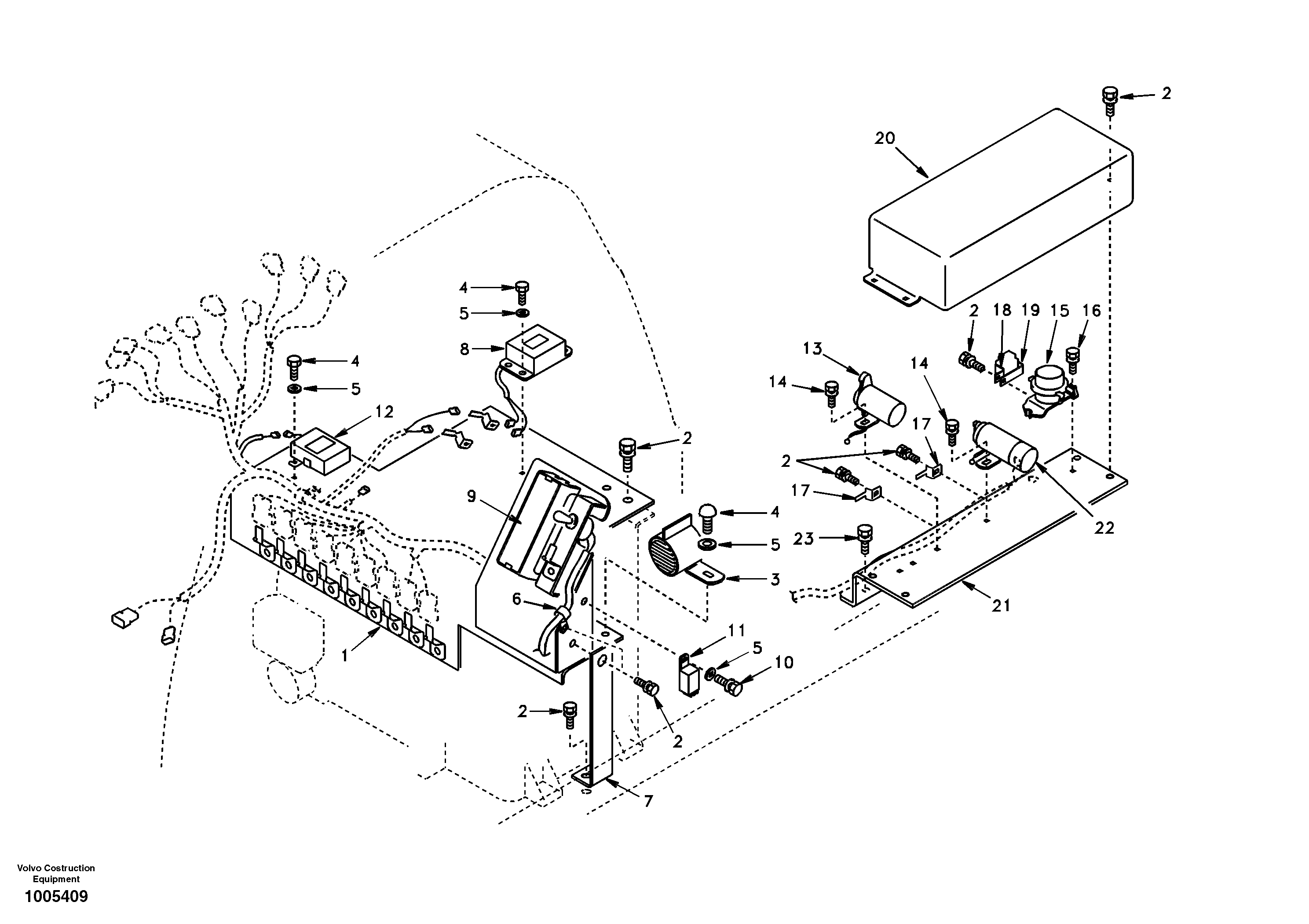 Cab Latch Sw VOE14529014 VOLVO