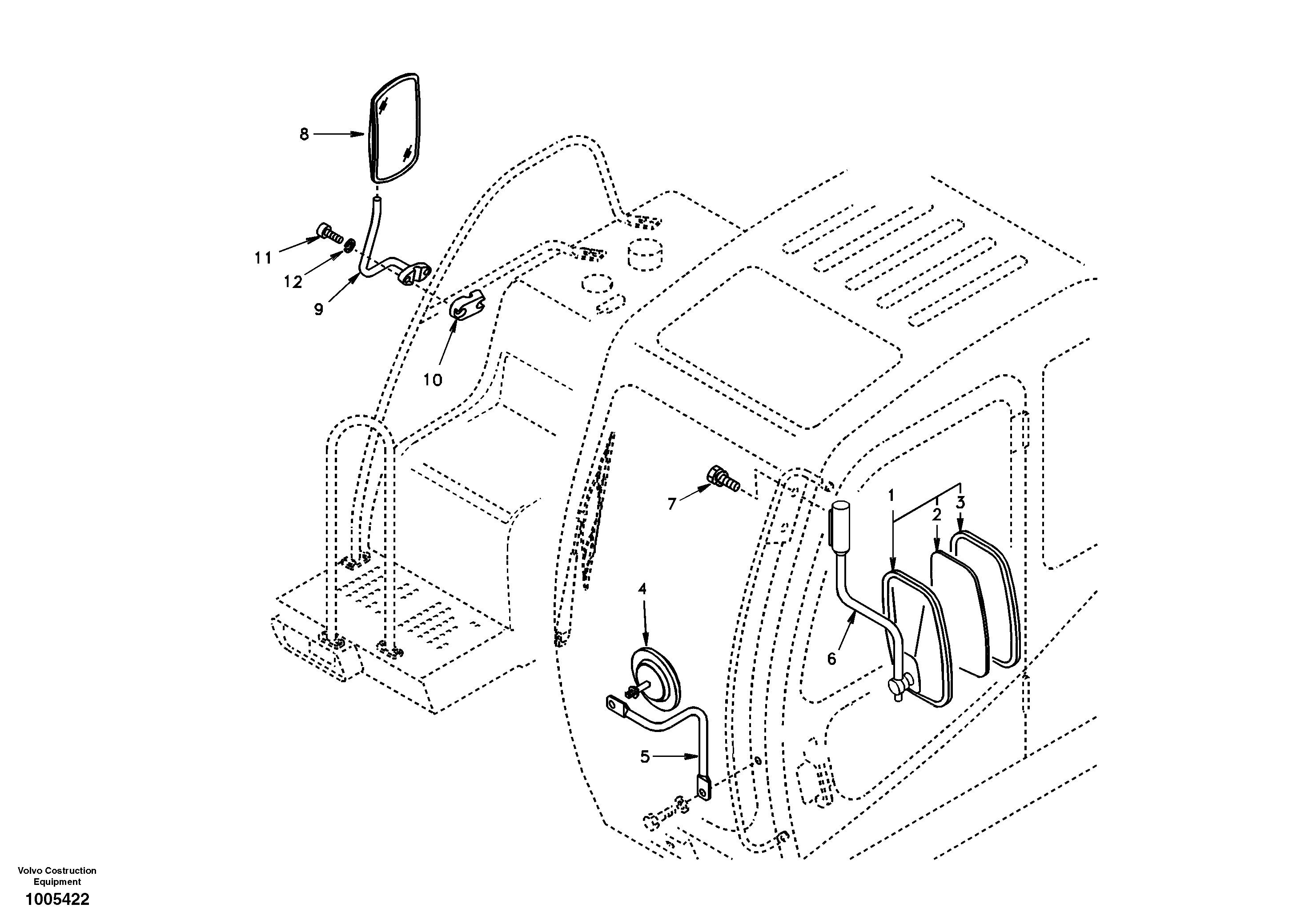 Cab Ventilation VOE14527486 VOLVO