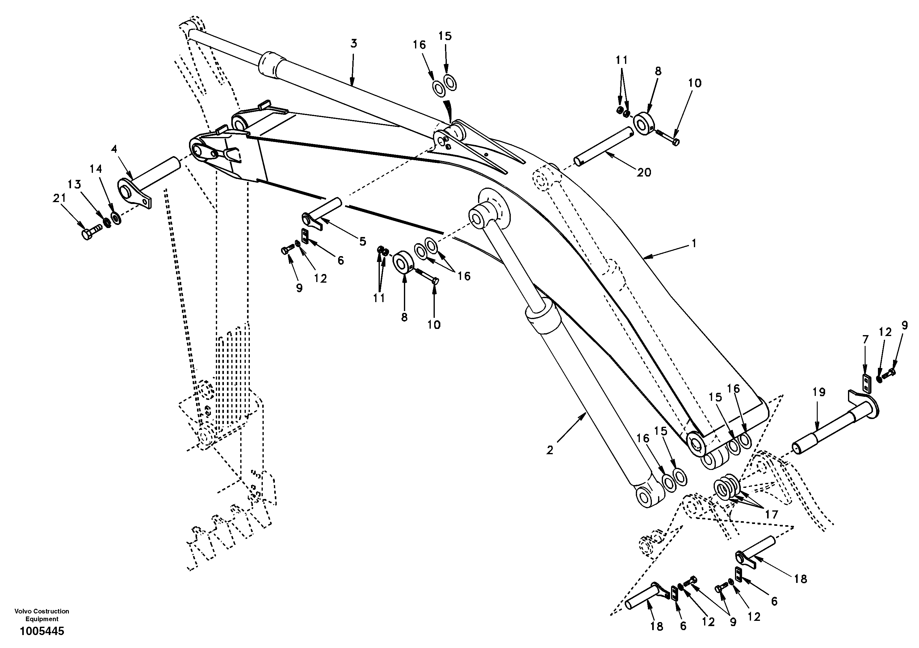 Rec.housing VOE14549095 VOLVO