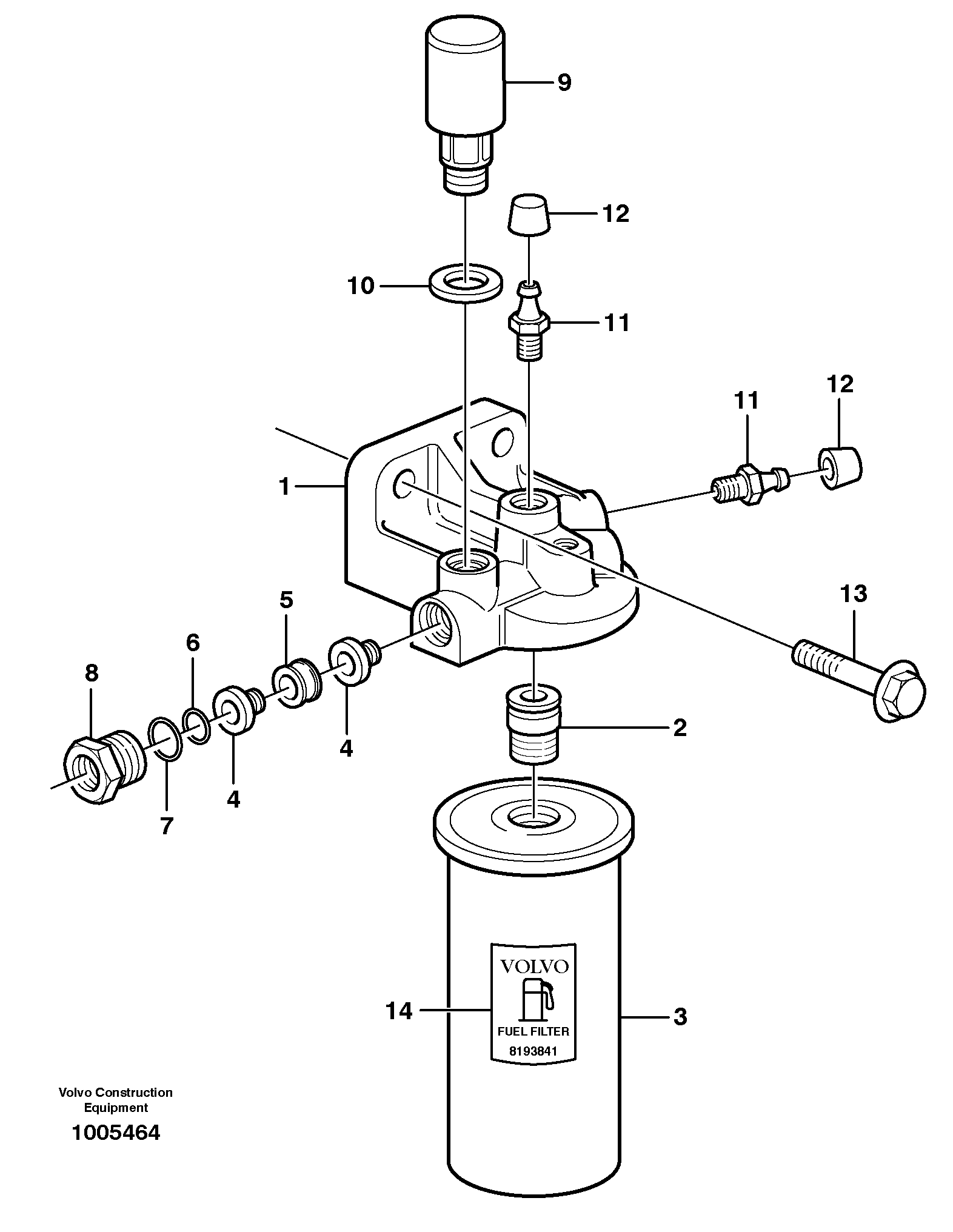 Housing VOE8148562 VOLVO