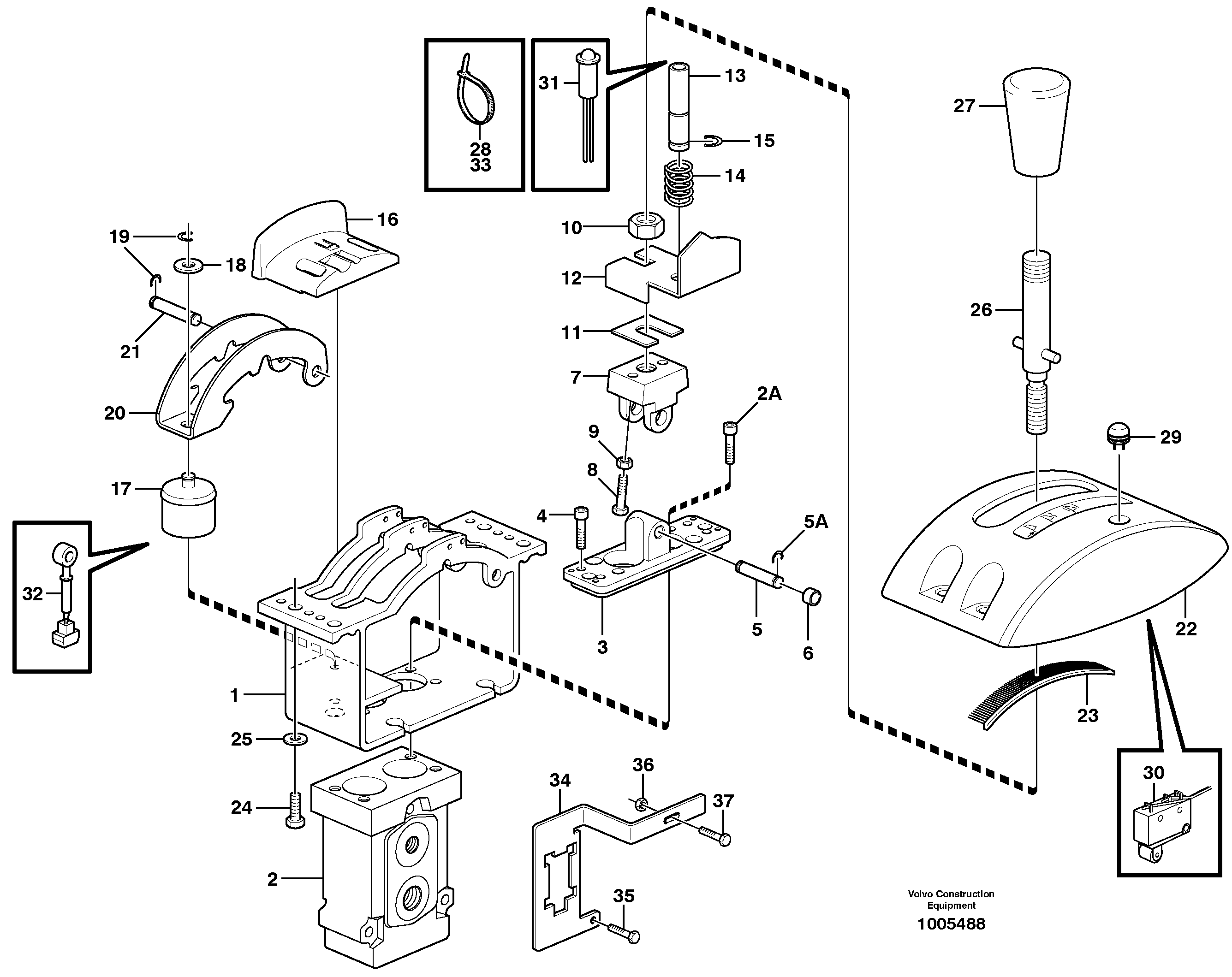 Piston pump VOE951668 VOLVO