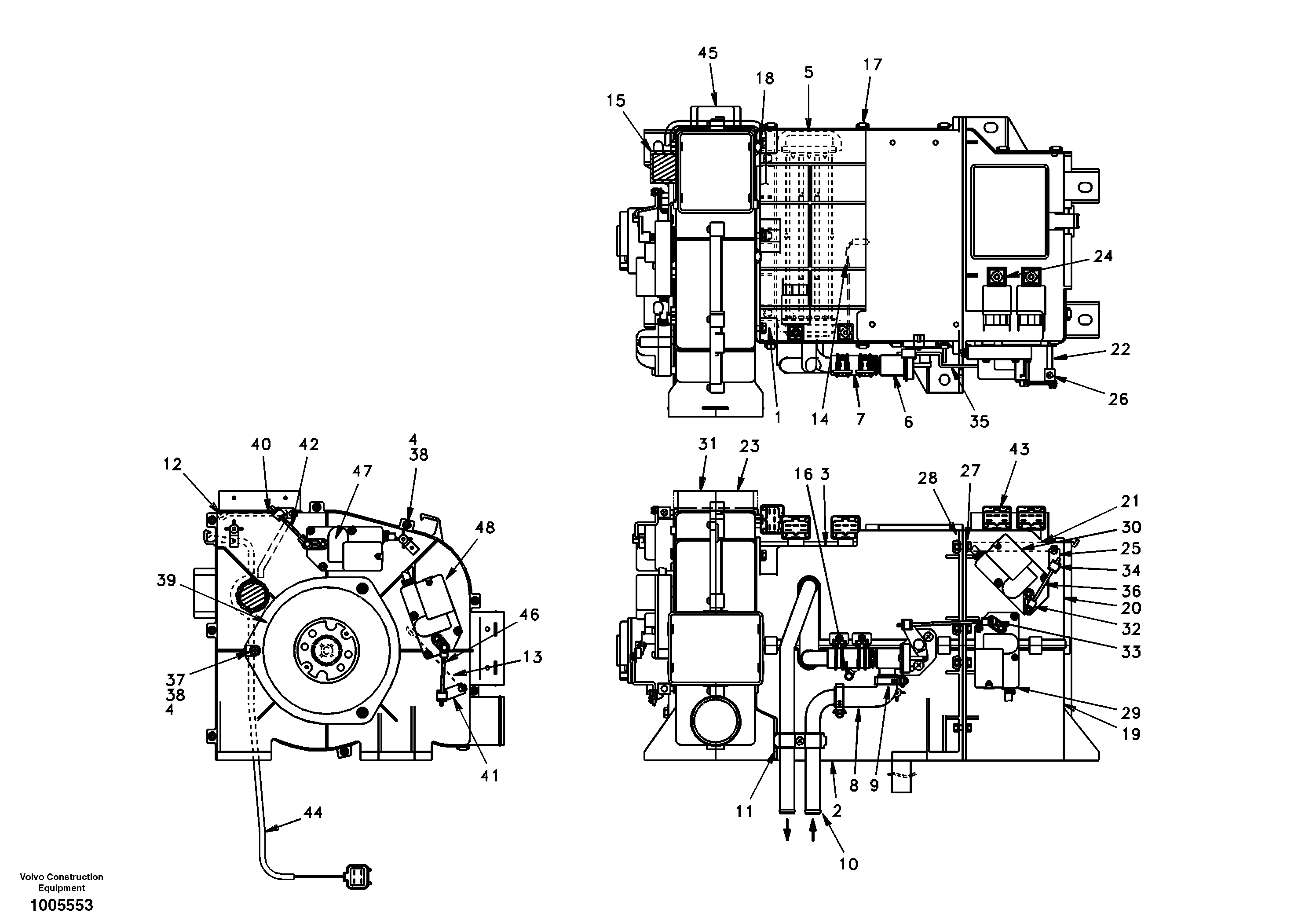 Heater SA1125-01221 VOLVO