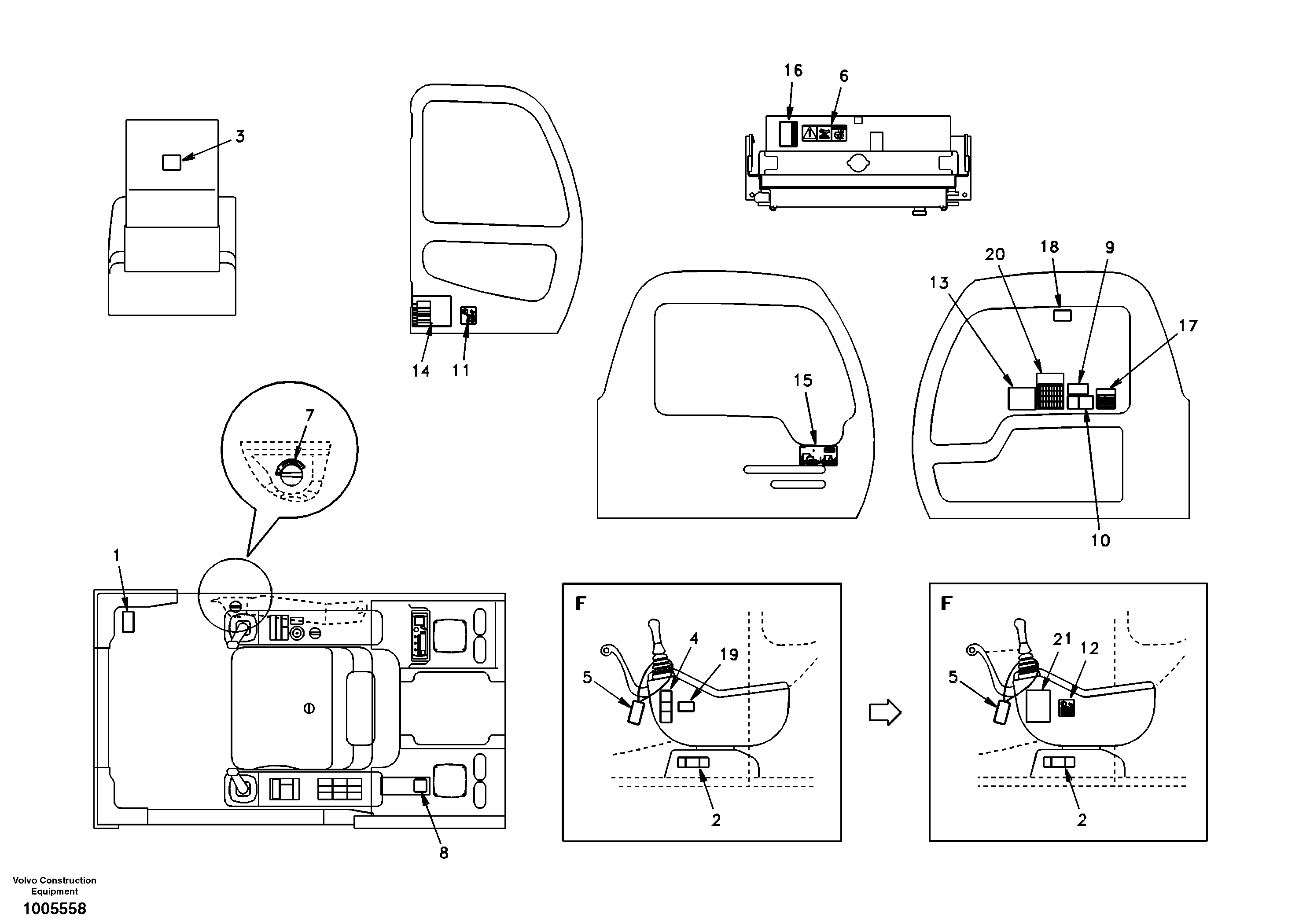 Decal Set VOE14501468 VOLVO