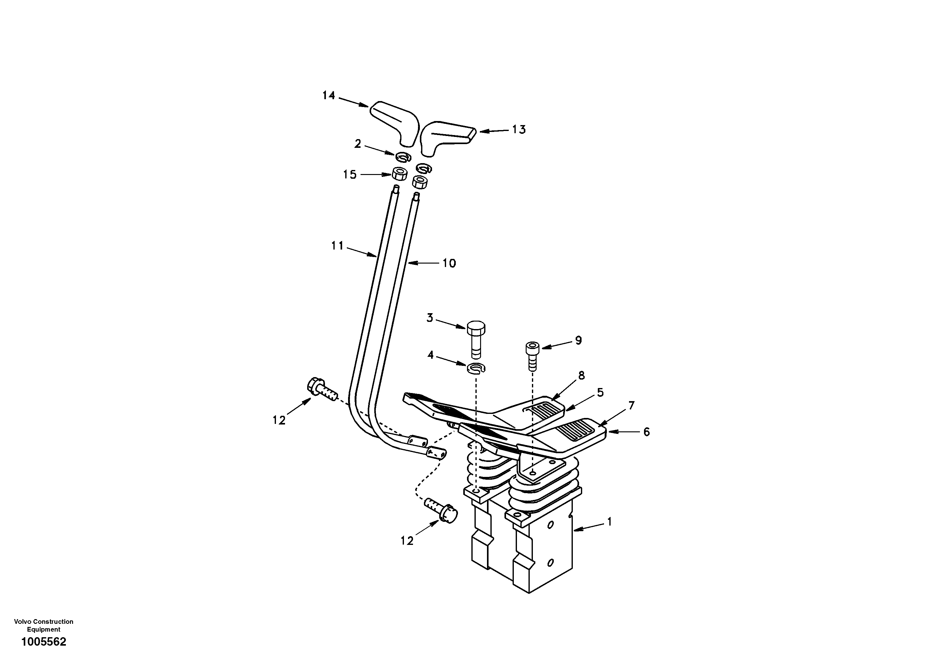 Lever SA1068-02450 VOLVO
