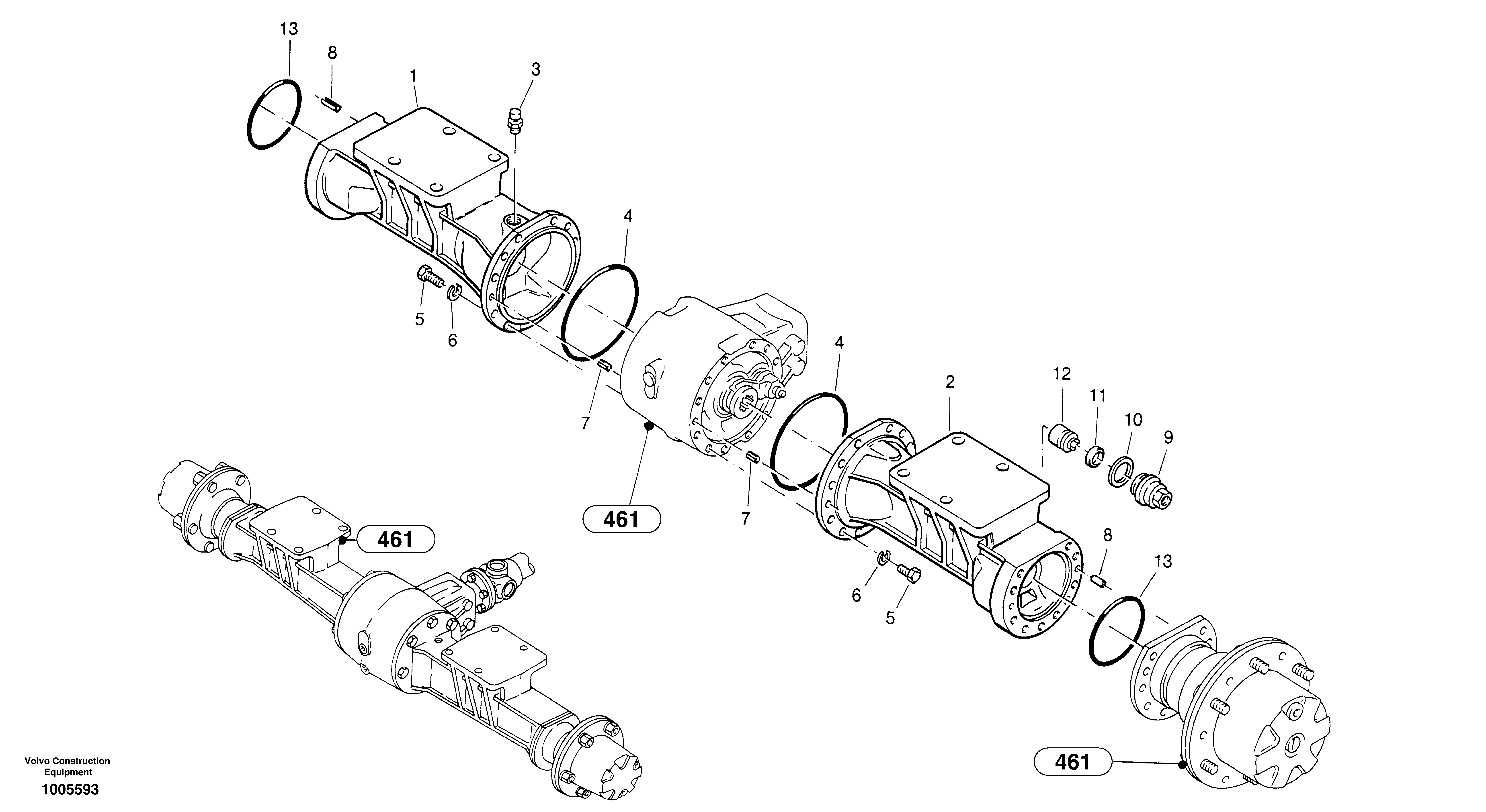 Cylinder ZM2289154 VOLVO