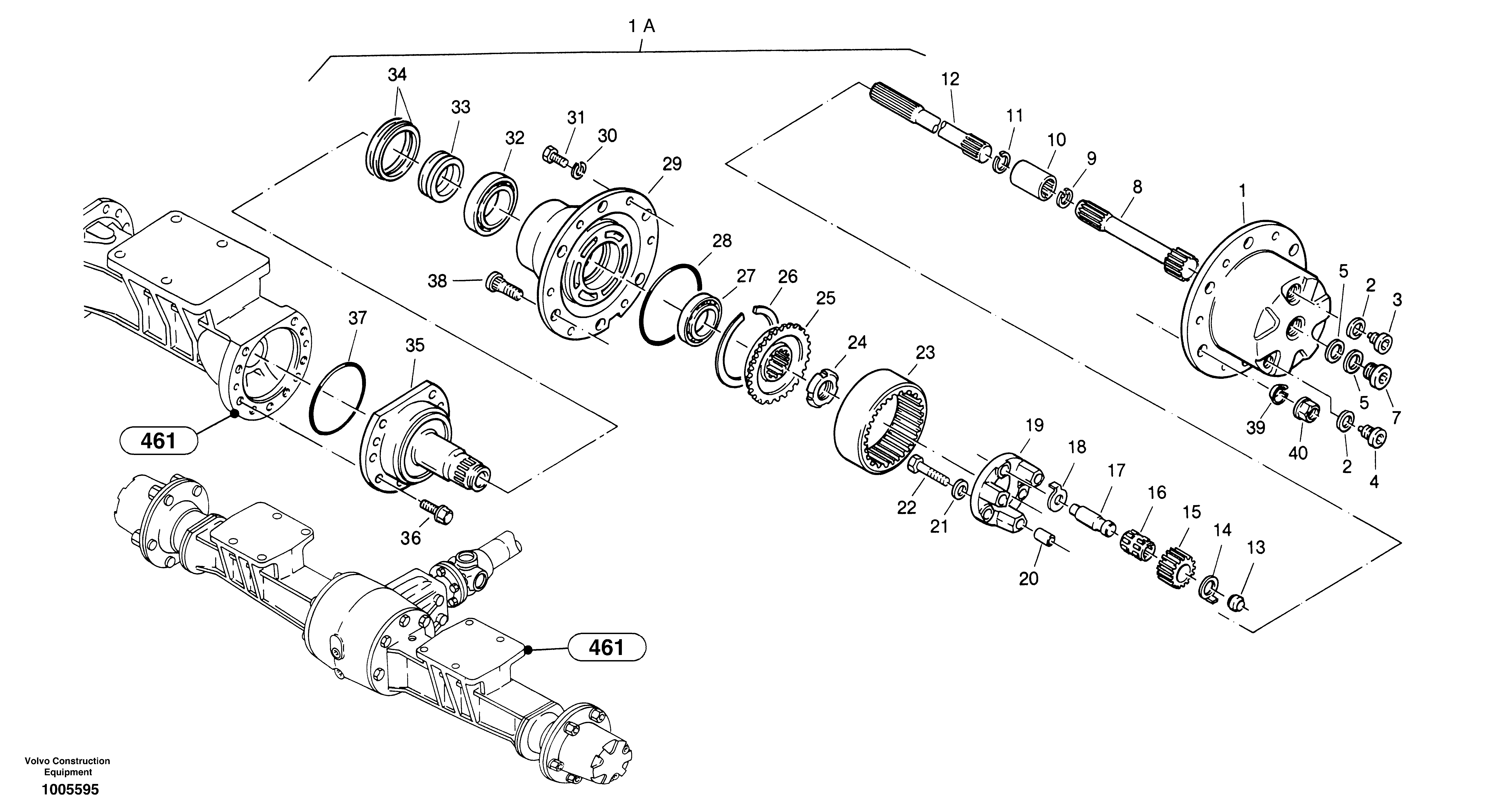 Screw ZM2289640 VOLVO