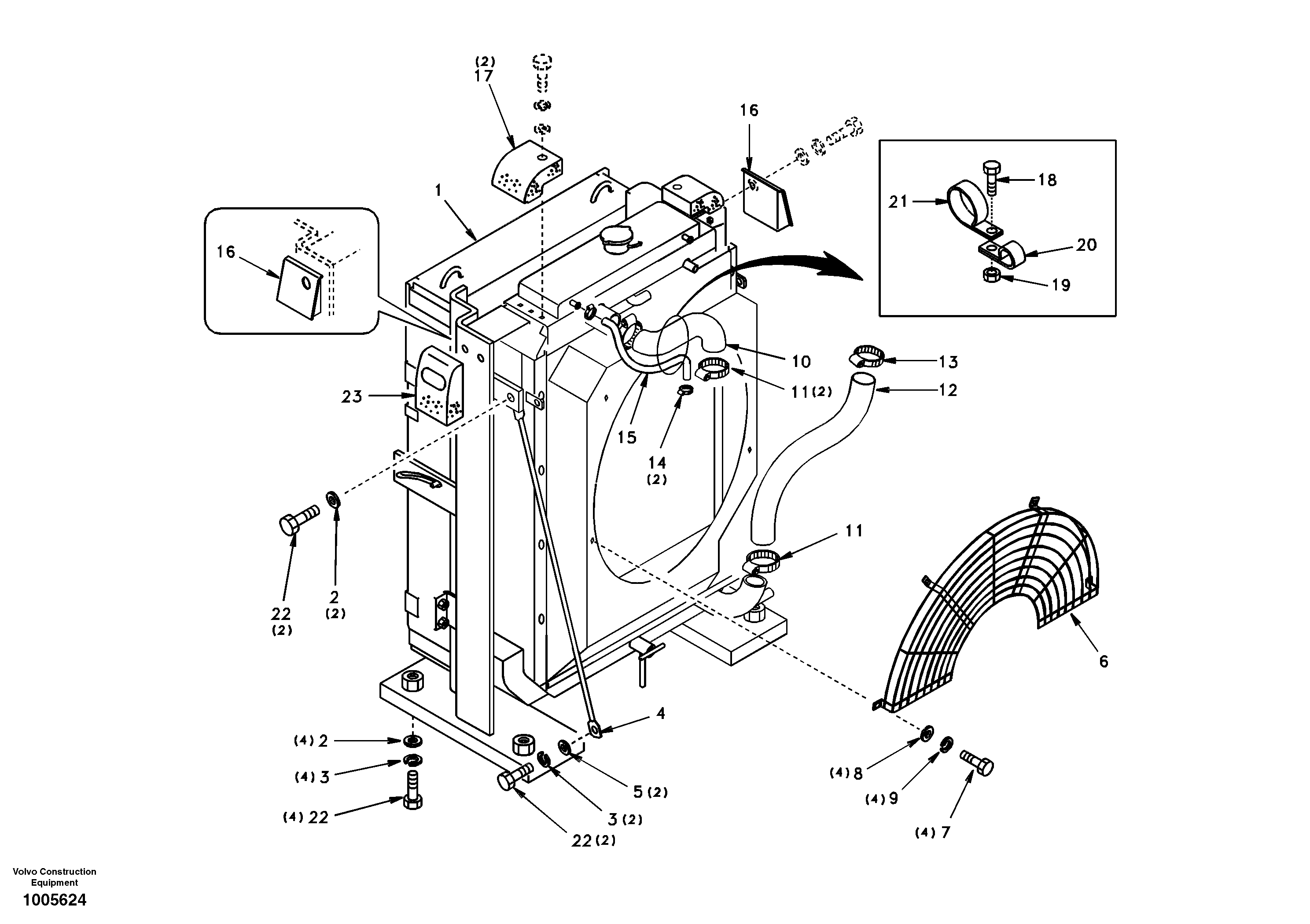 Washer SA2015-00370 VOLVO