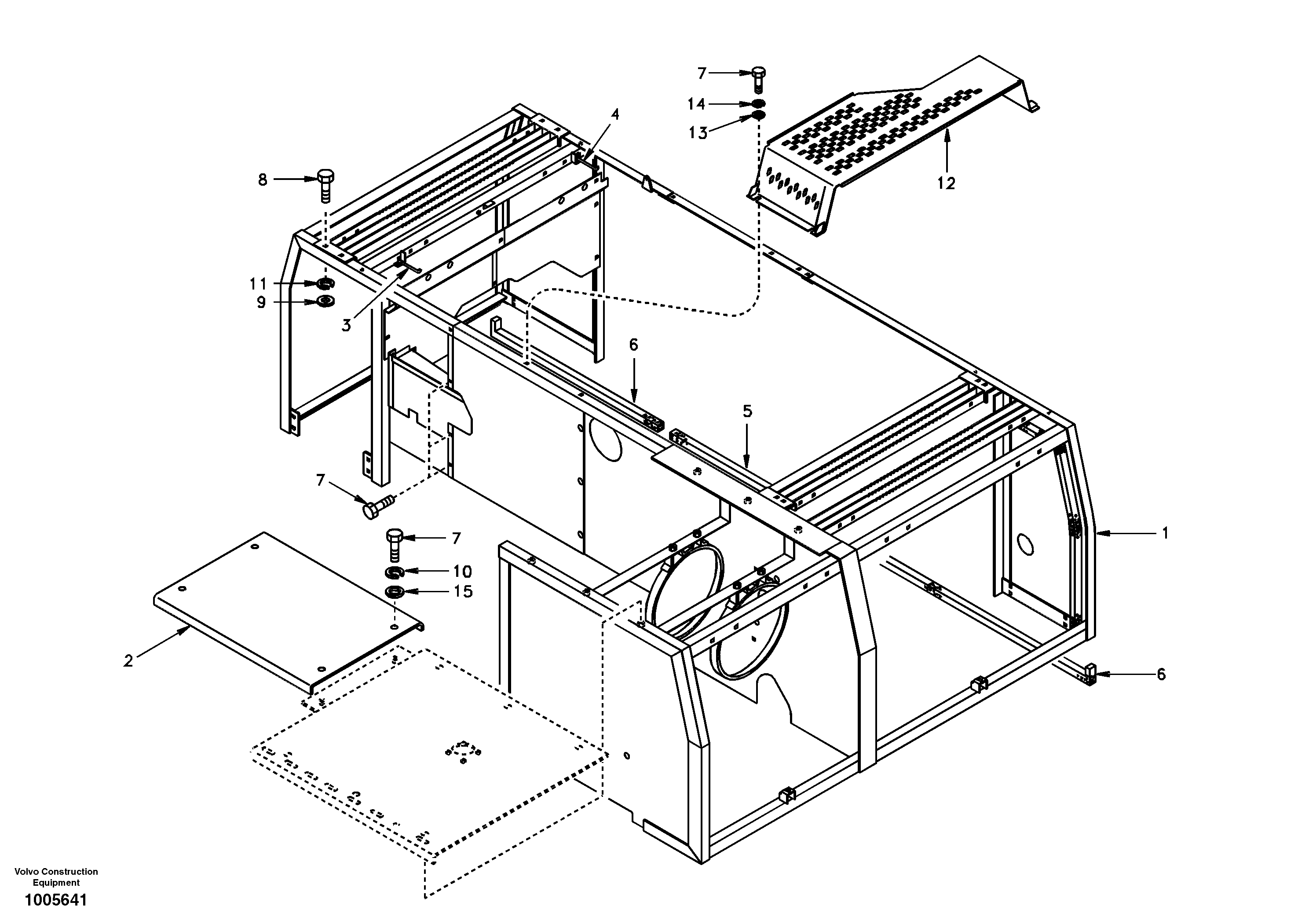 Frame SA1162-08151 VOLVO