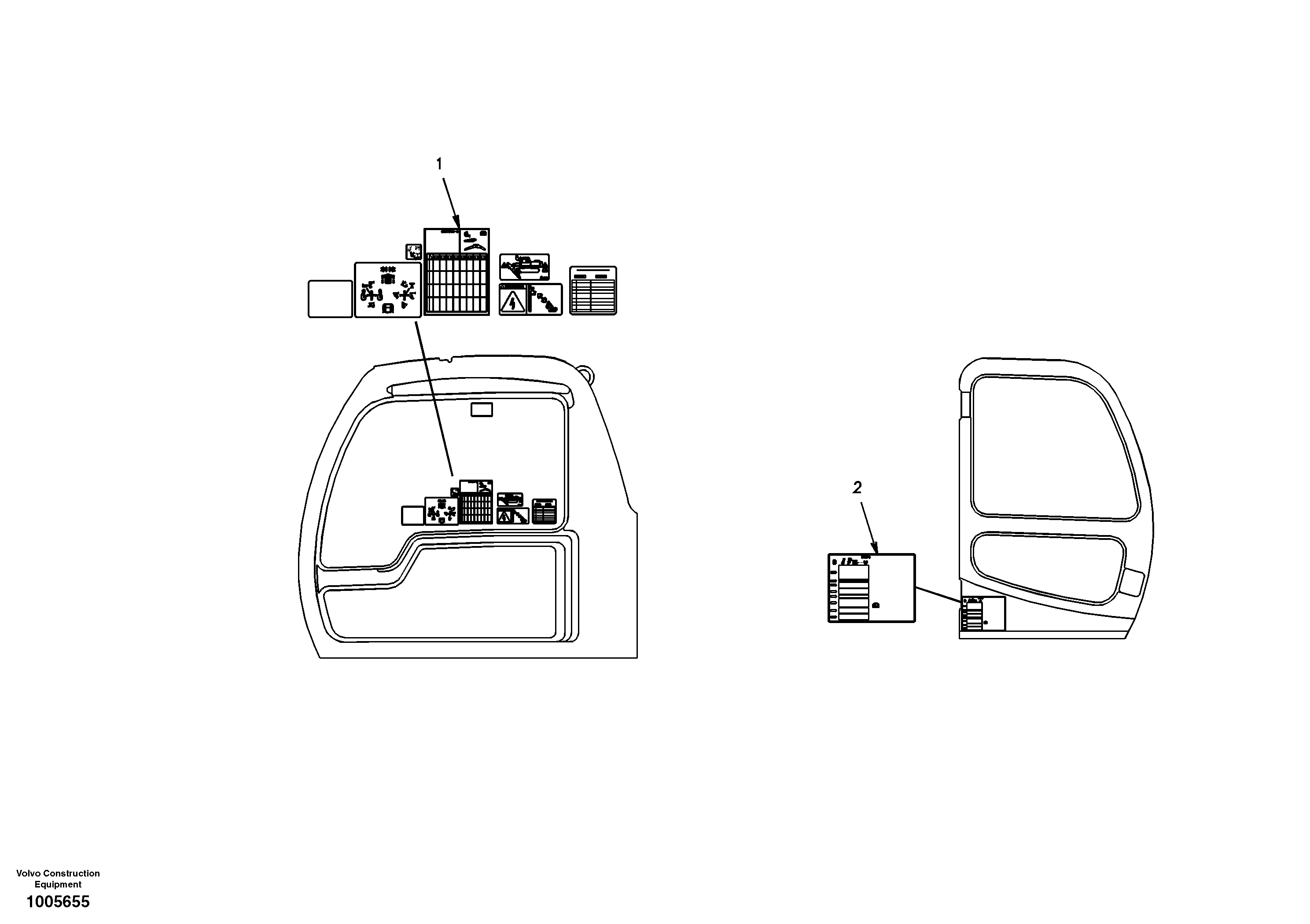 Decal SA1192-04890 VOLVO