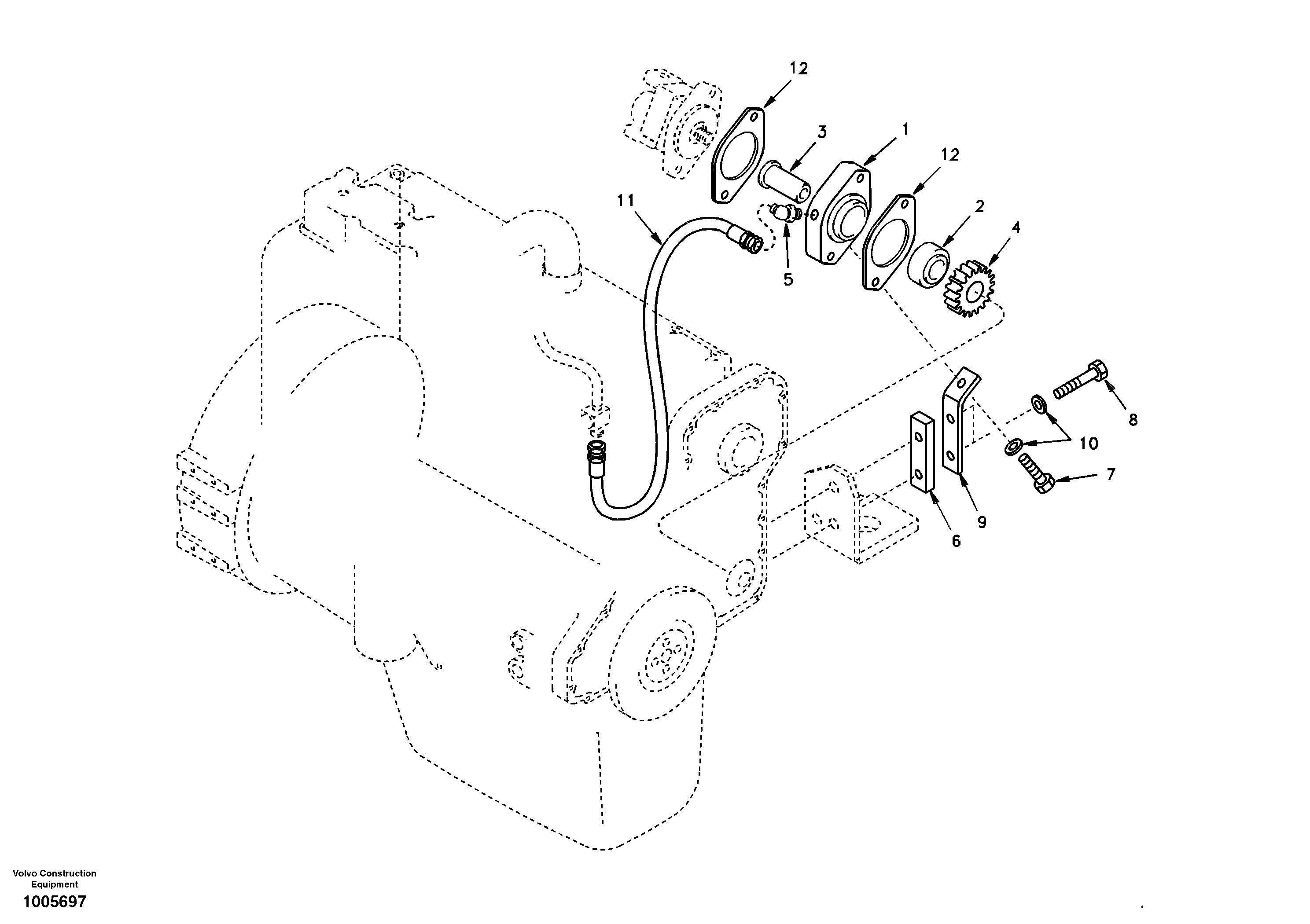Shaft SA3935645 VOLVO