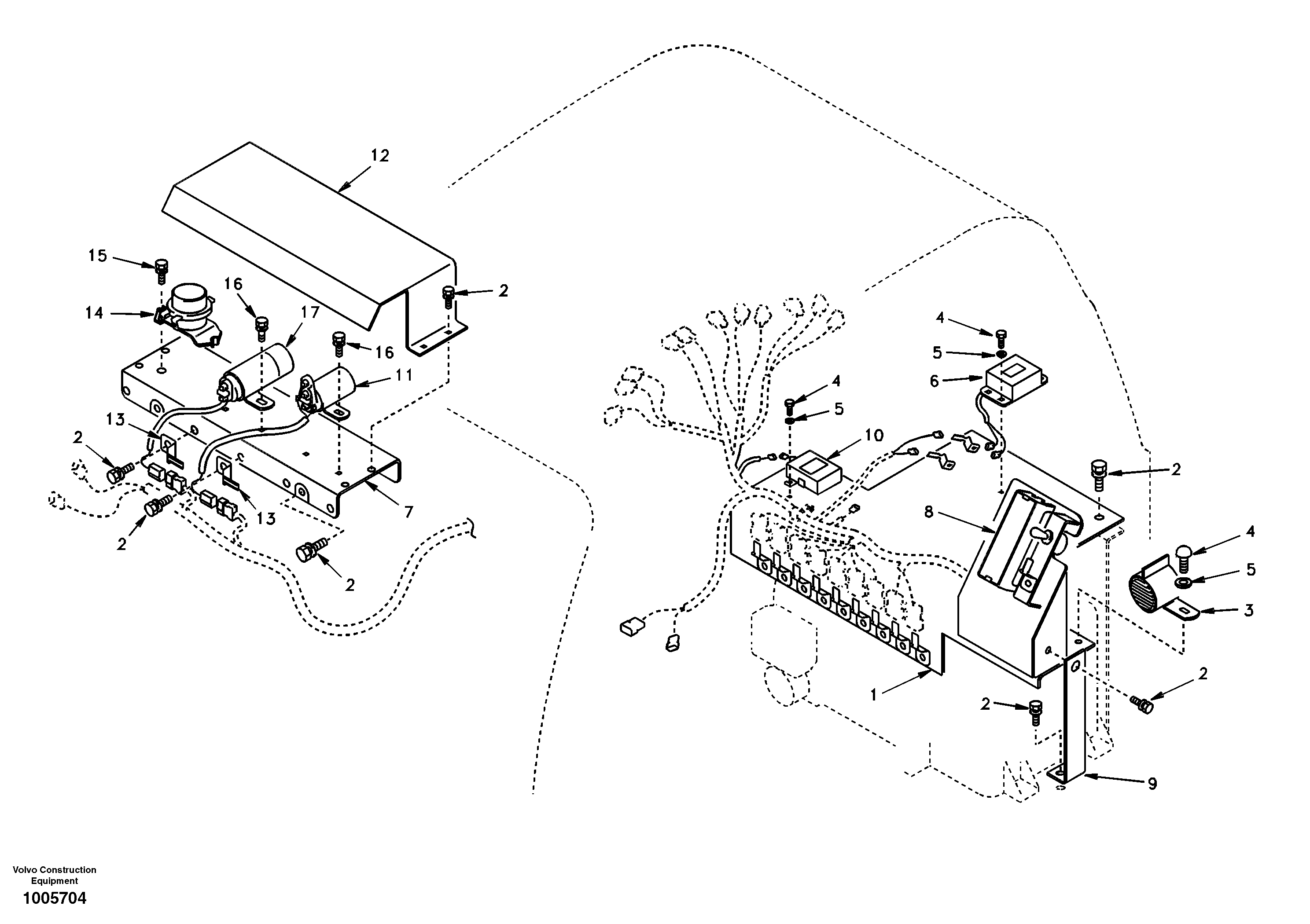 Bracket SA1122-03990 VOLVO