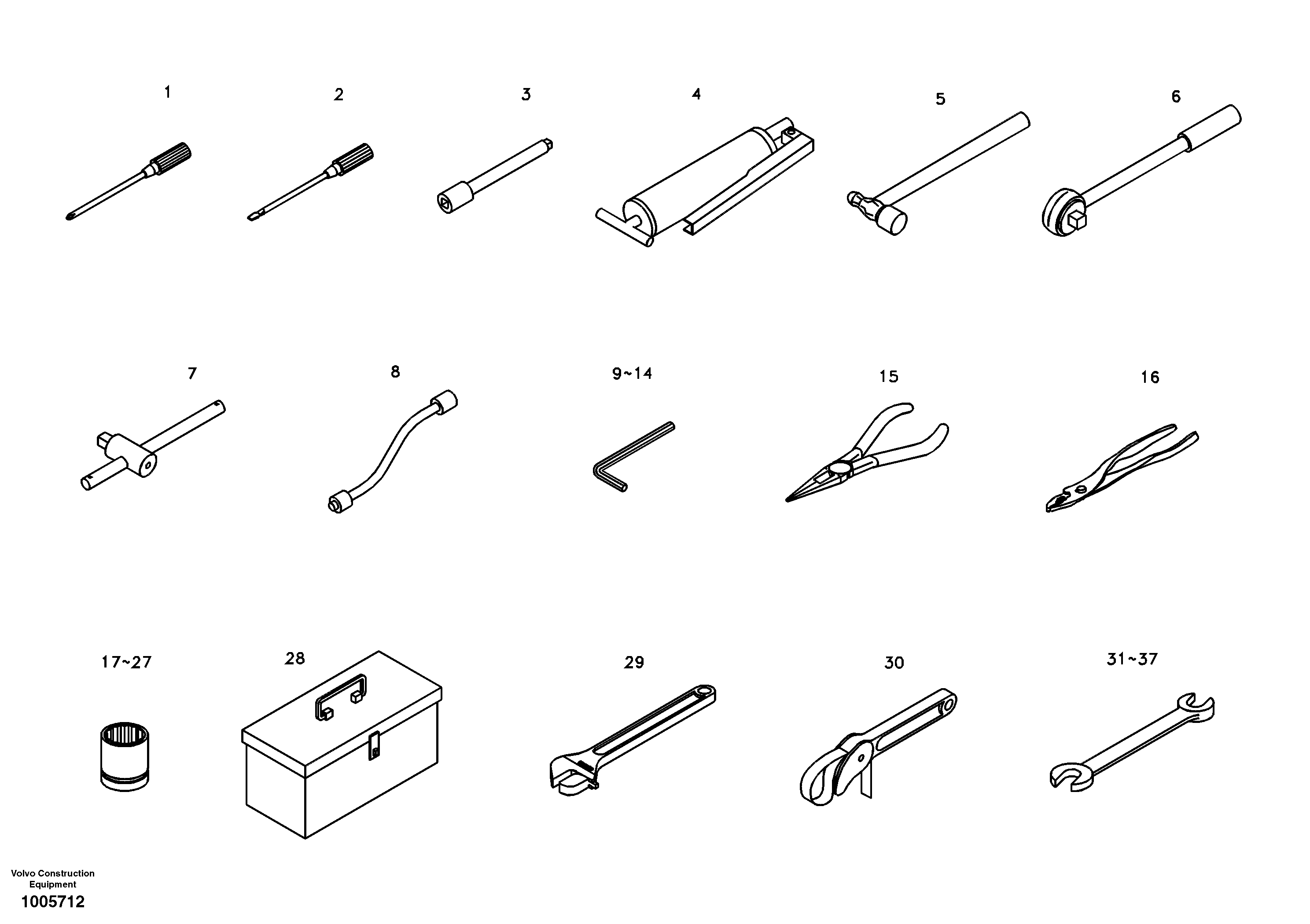 Tool SA1193-00031 VOLVO