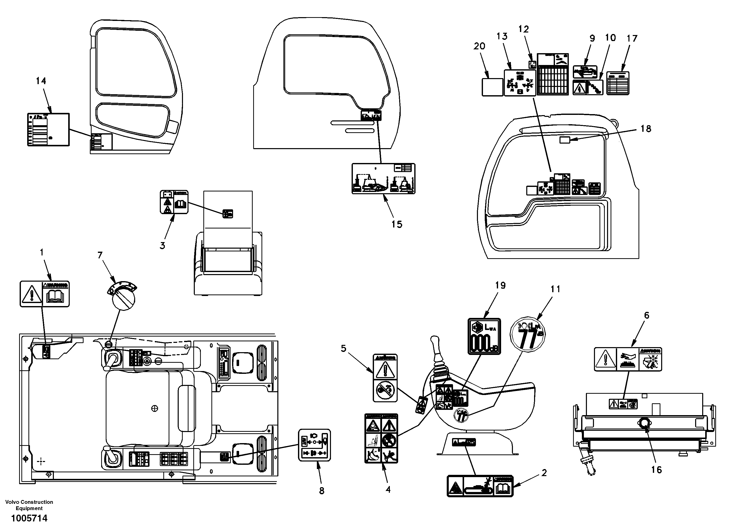 Decal SA1192-03491 VOLVO