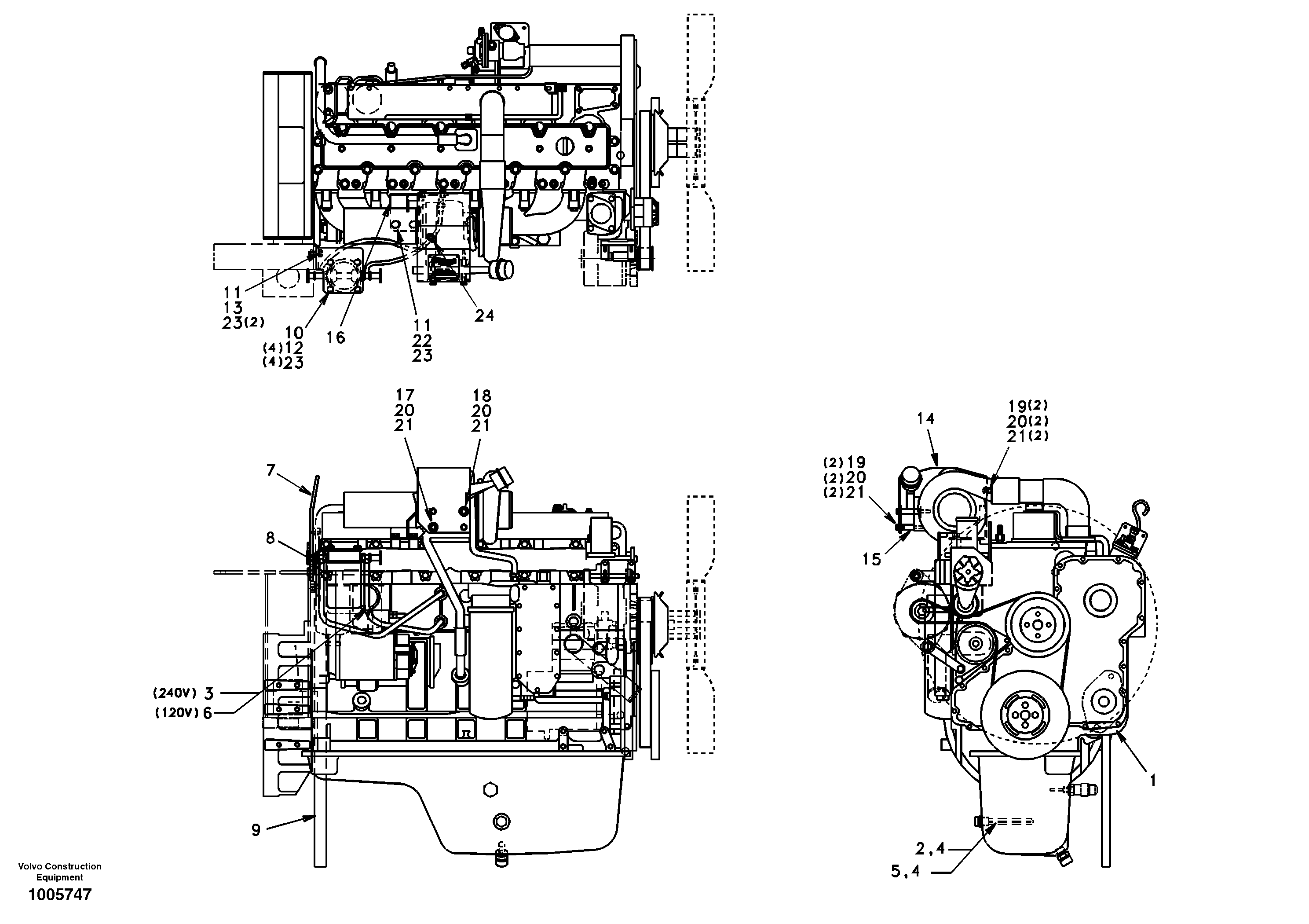 Heater SA2011-00510 VOLVO