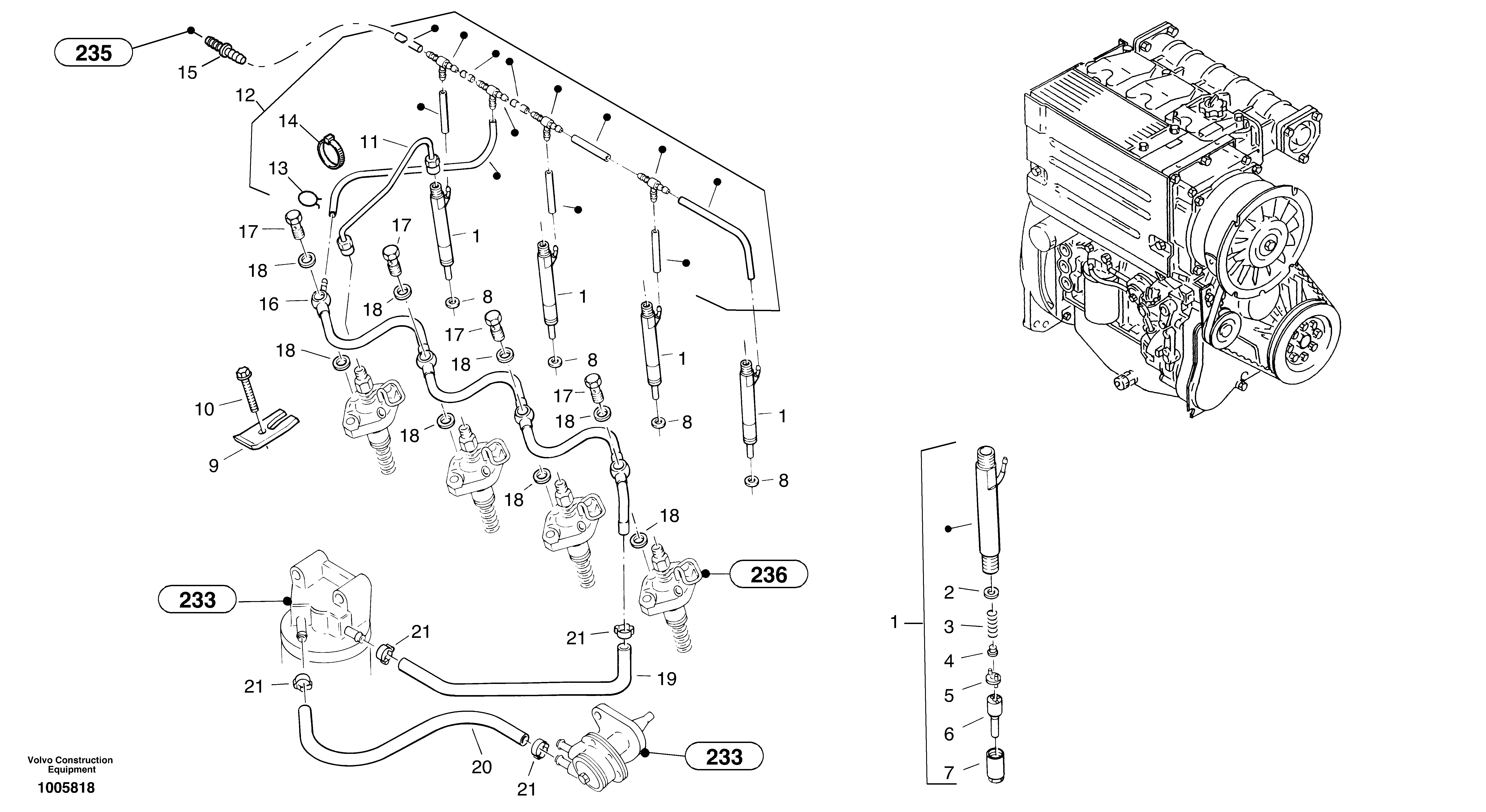 Spacer ZM2901208 VOLVO