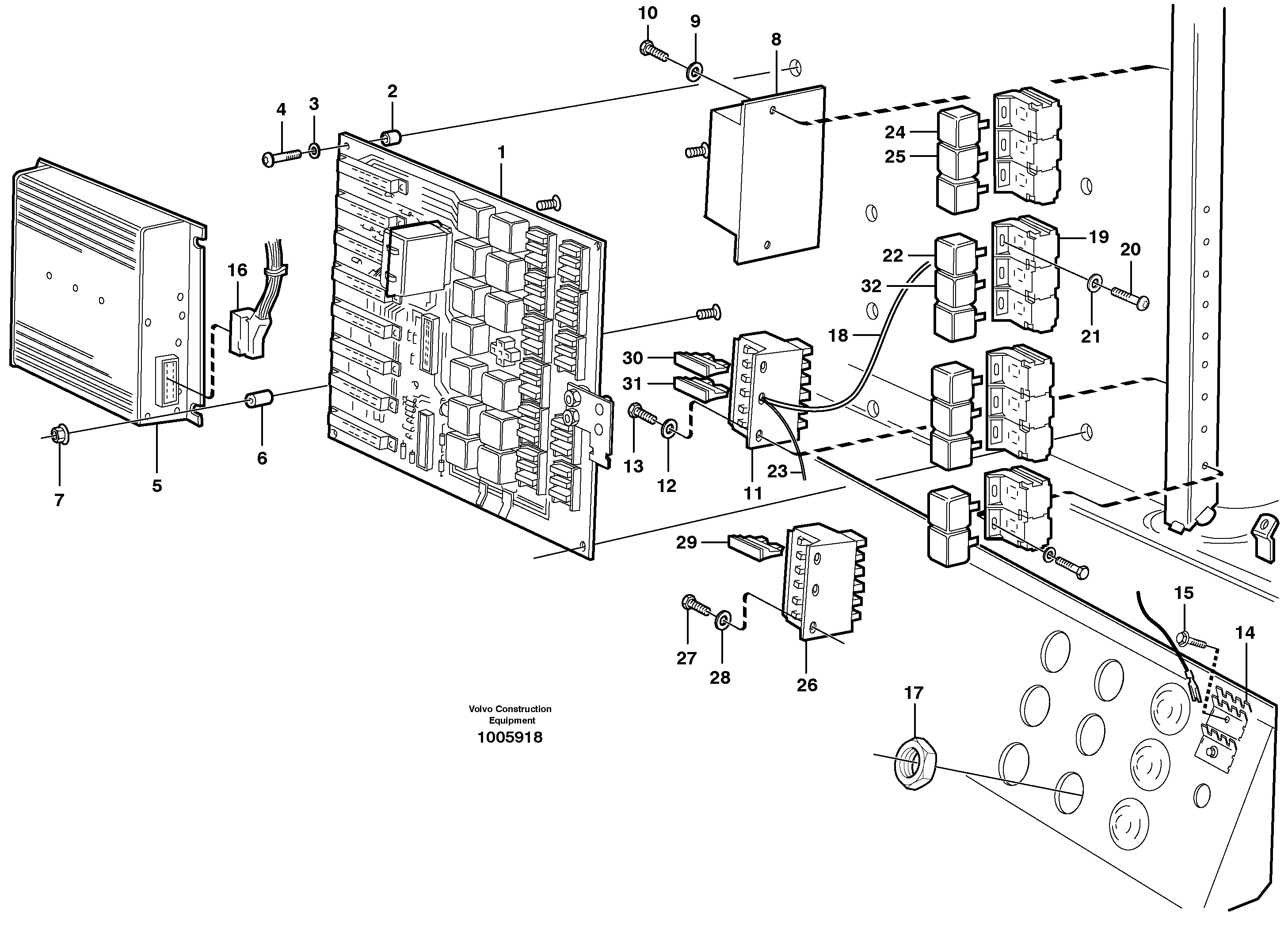 Ptd Circuit Bd VOE11040670 VOLVO