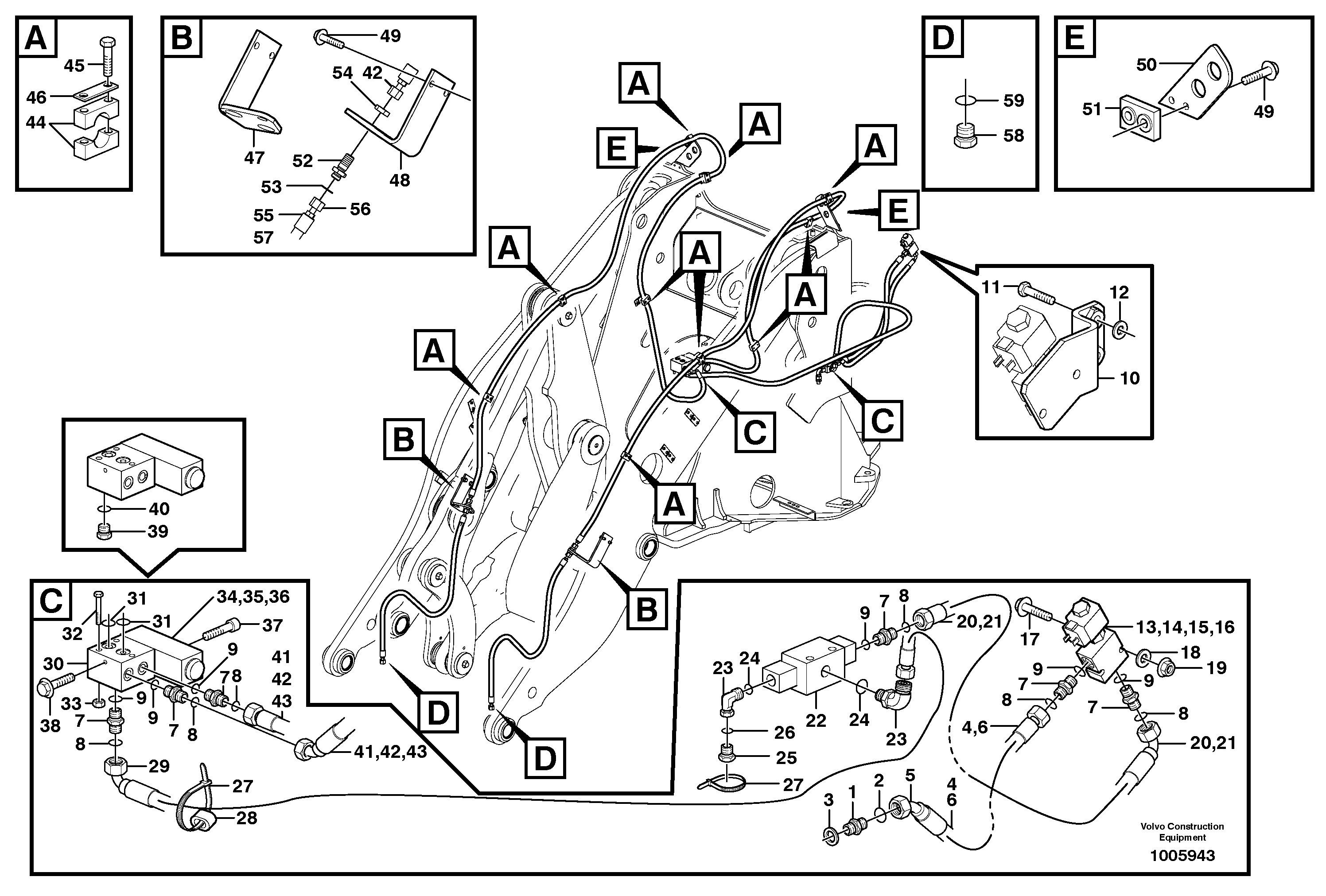 Expanding- / oil ring VOE11148915 VOLVO