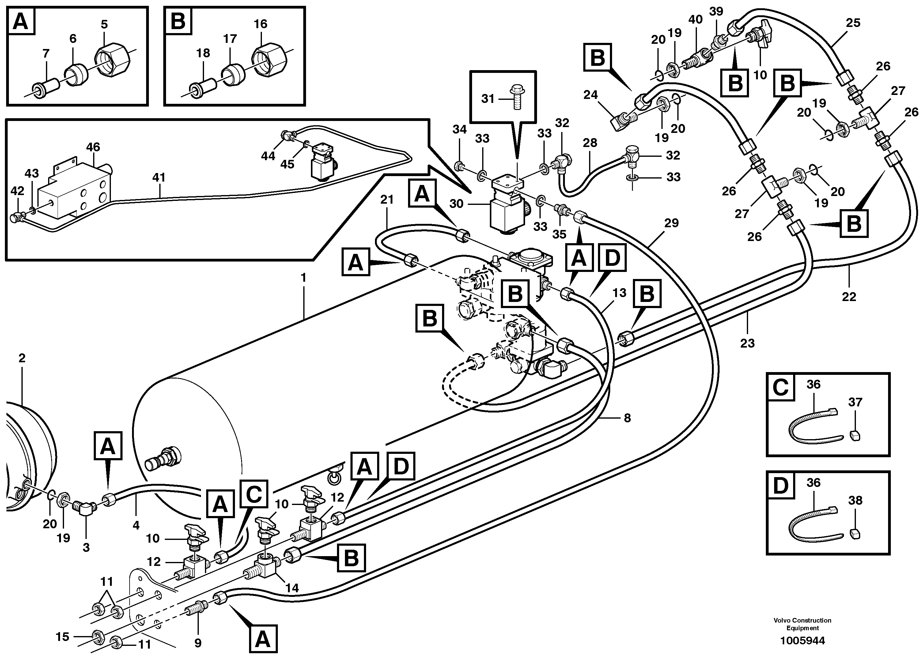 Hydraulic Valve VOE6626877 VOLVO