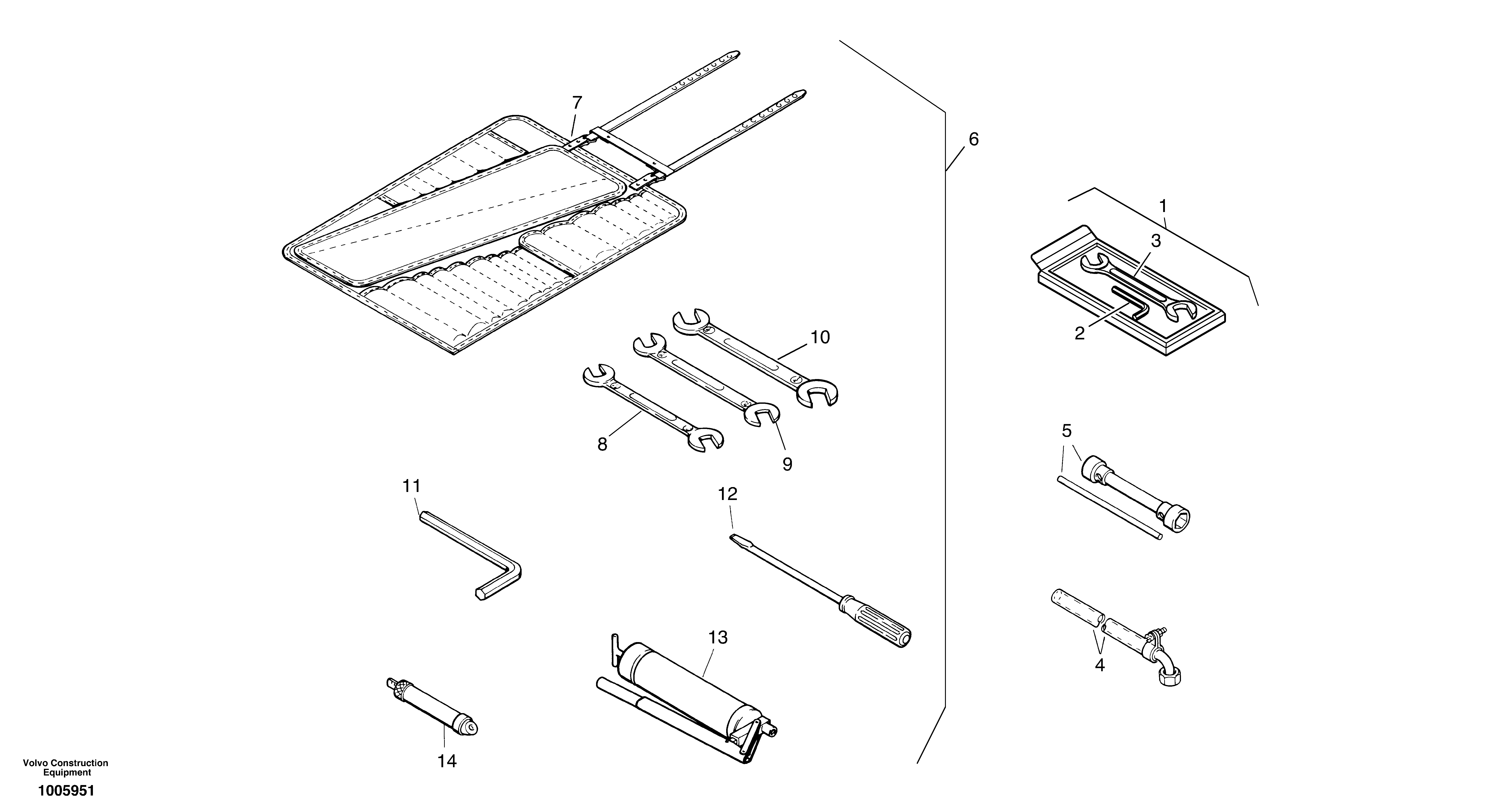 Wrench ZM3403503 VOLVO