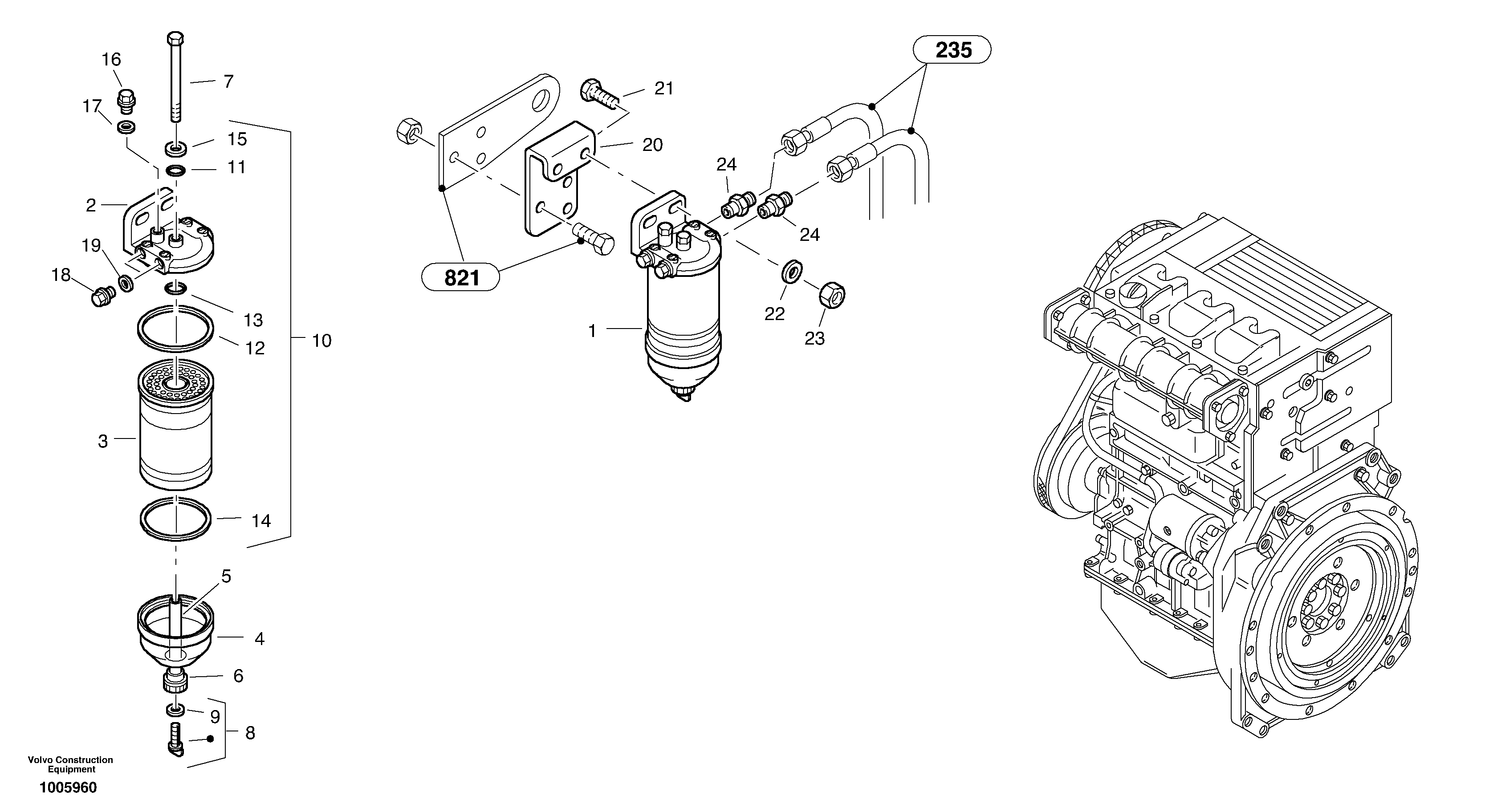 Retainer ZM2814119 VOLVO