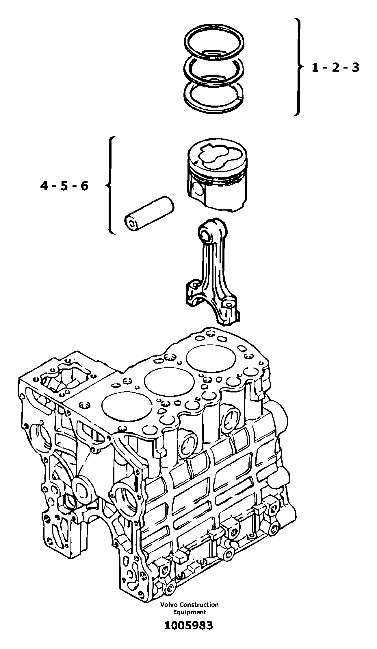 Piston PJ7418425 VOLVO