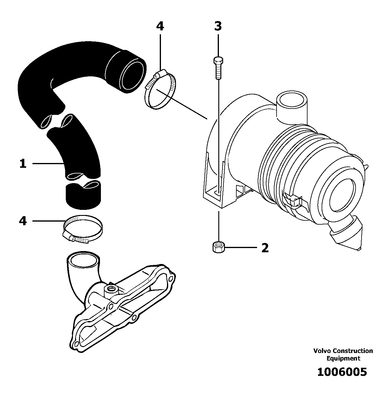 Top Roller VOE11800421 VOLVO