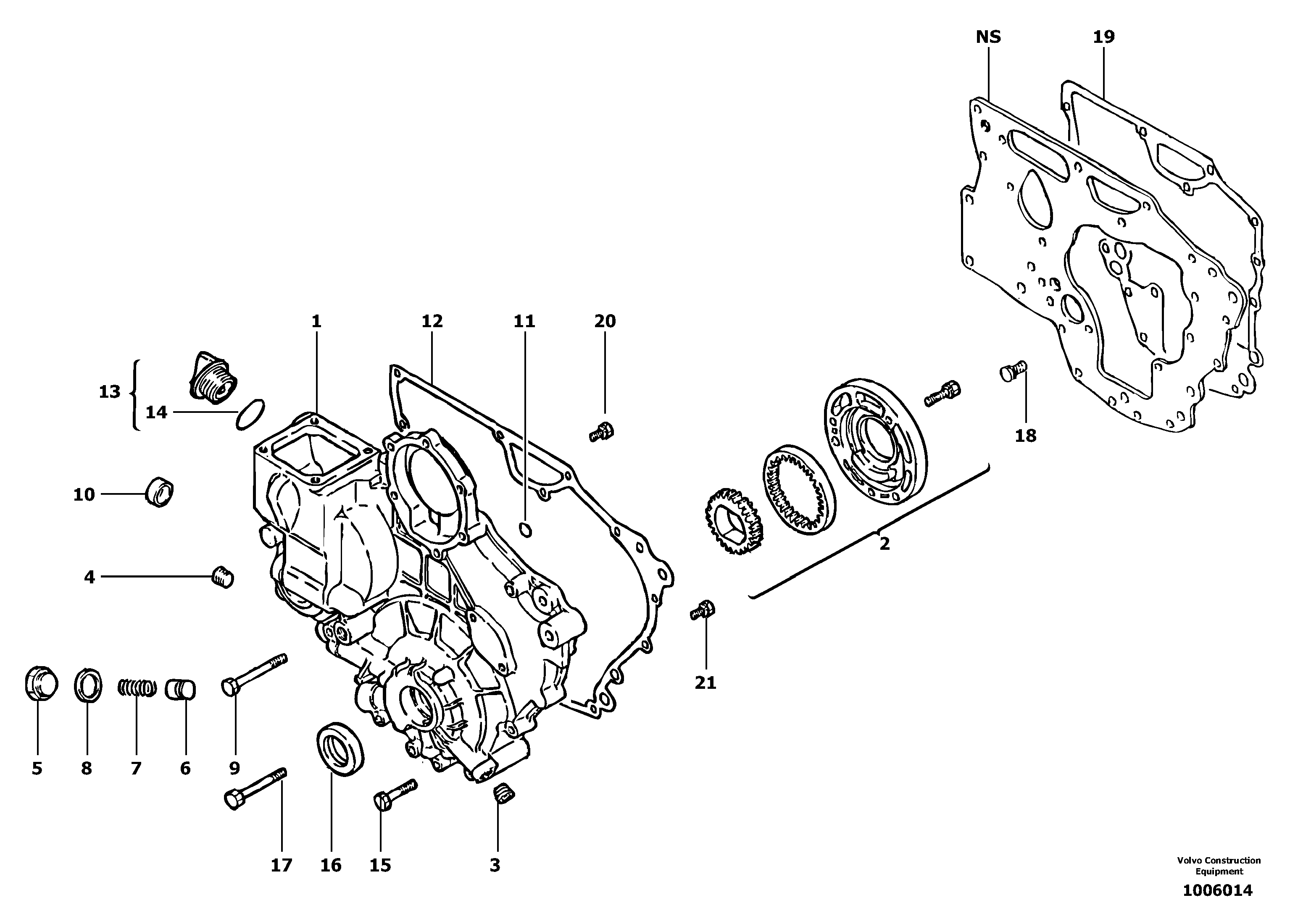 Screw PJ7410592 VOLVO