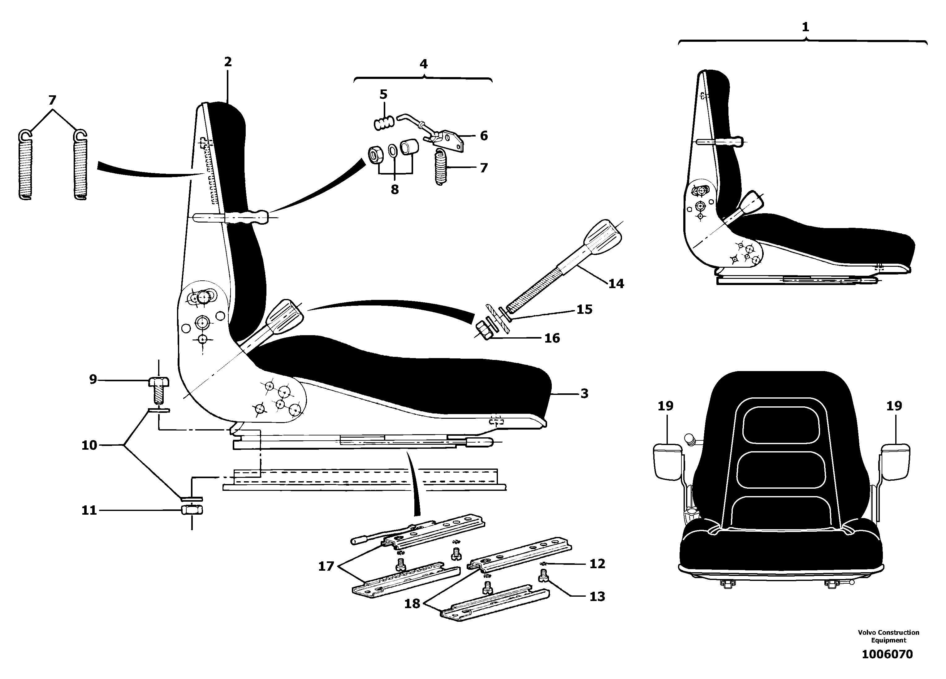 Lever PJ7412932 VOLVO
