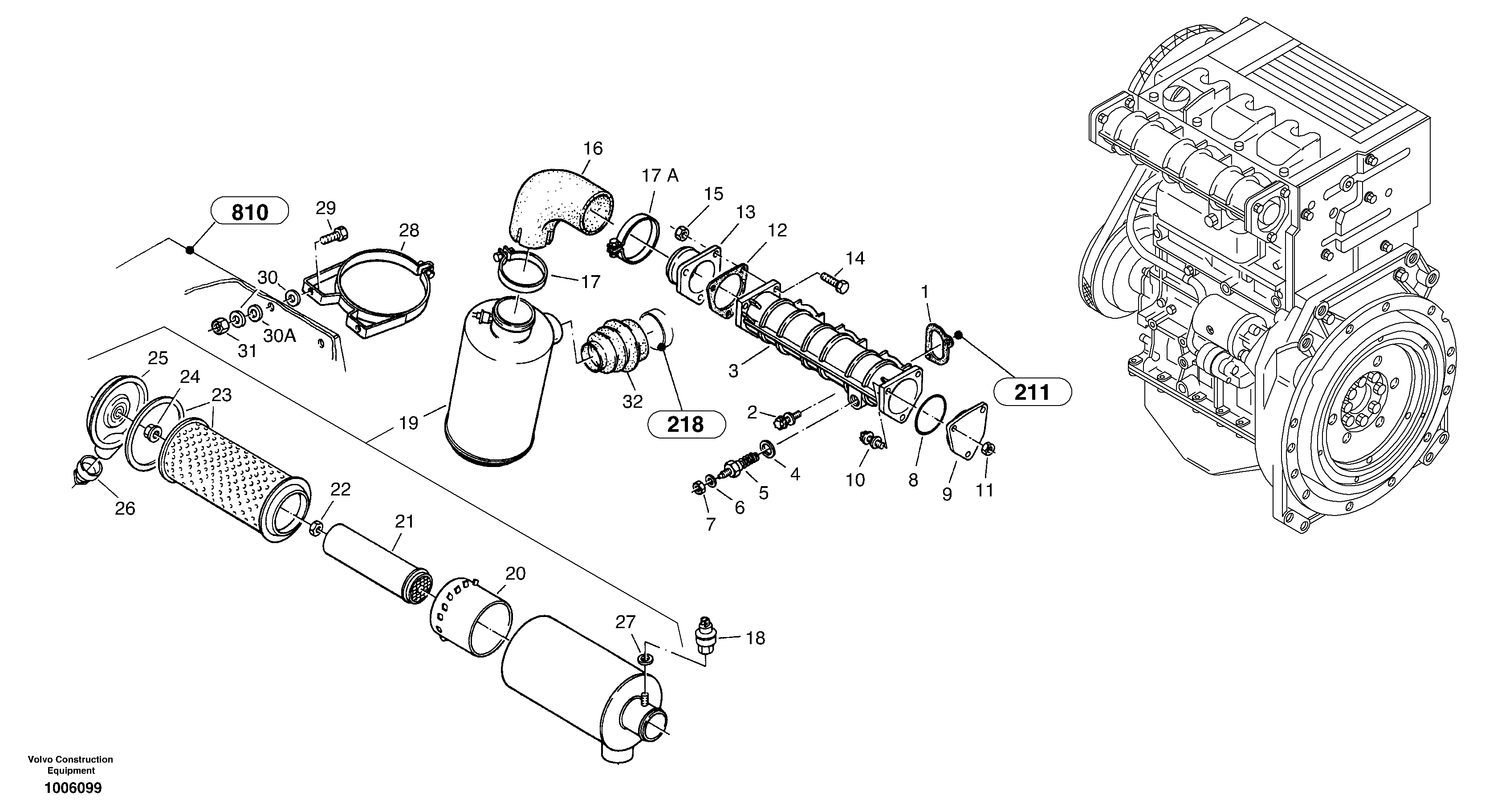 Guide device ZM2086440 VOLVO