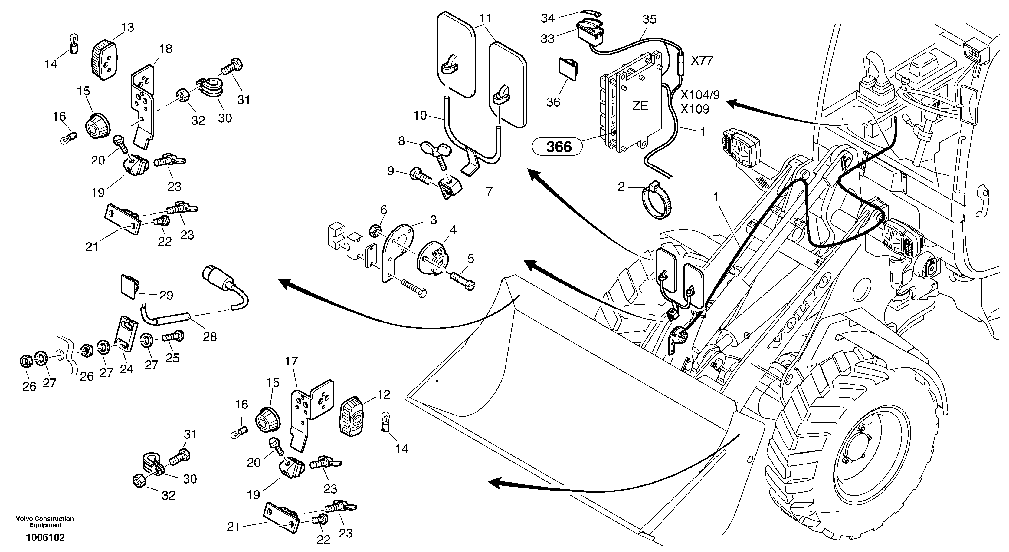 Retainer ZM2800978 VOLVO
