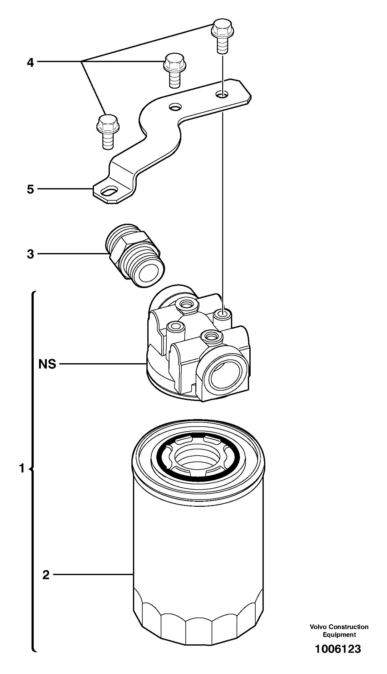 Filter Cover VOE11804178 VOLVO