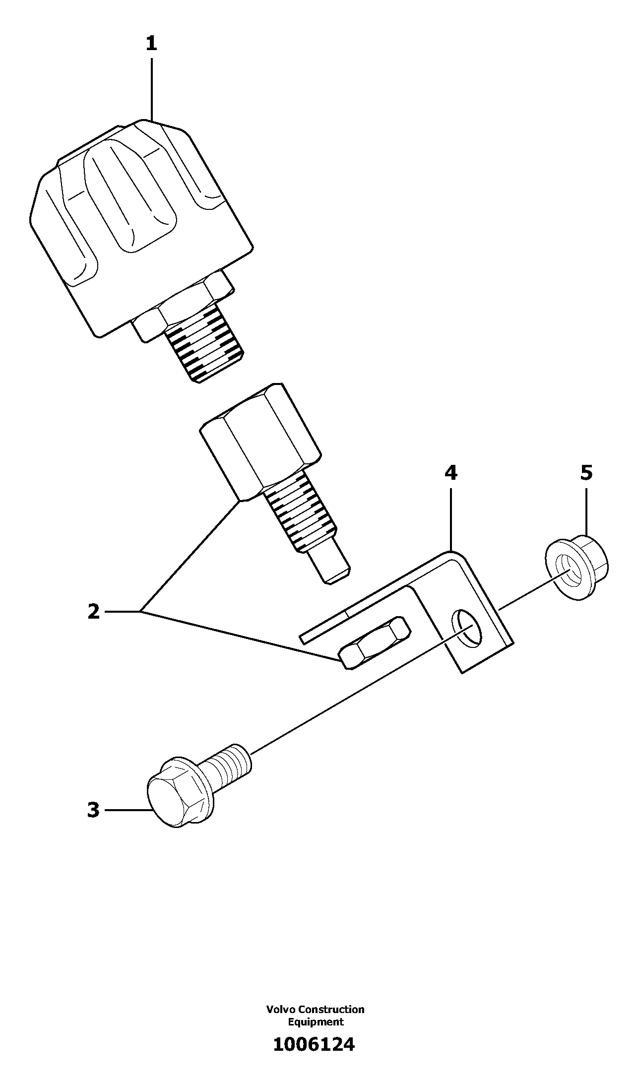 Protecting brace VOE11805318 VOLVO