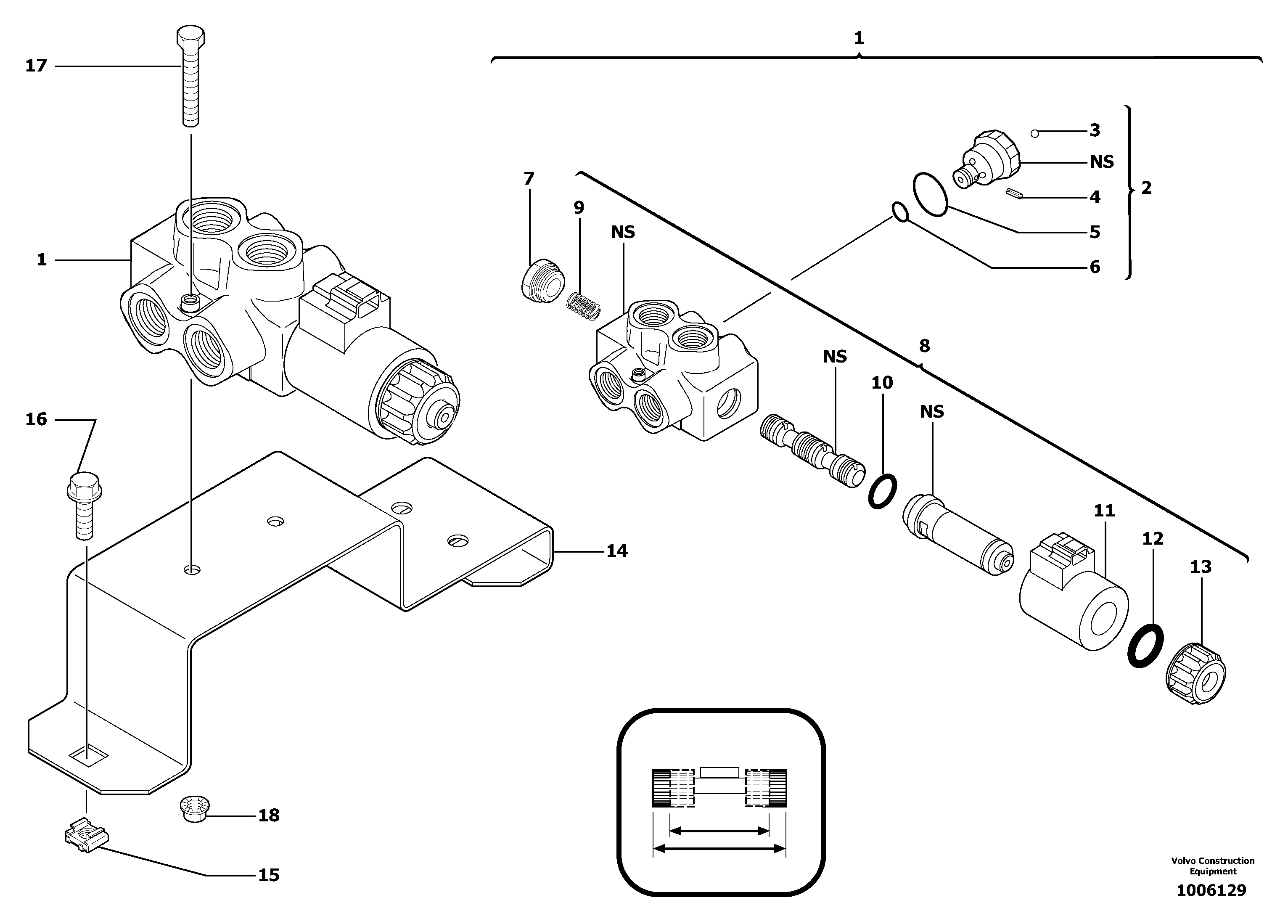 Upper Wiper VOE11801419 VOLVO
