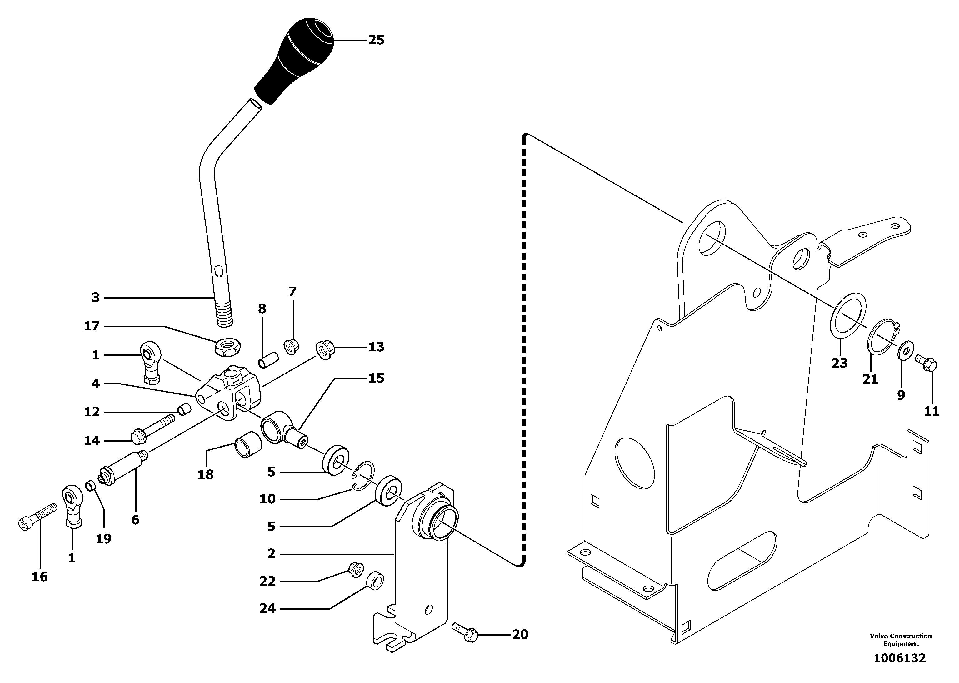 Digging Arm VOE11801477 VOLVO