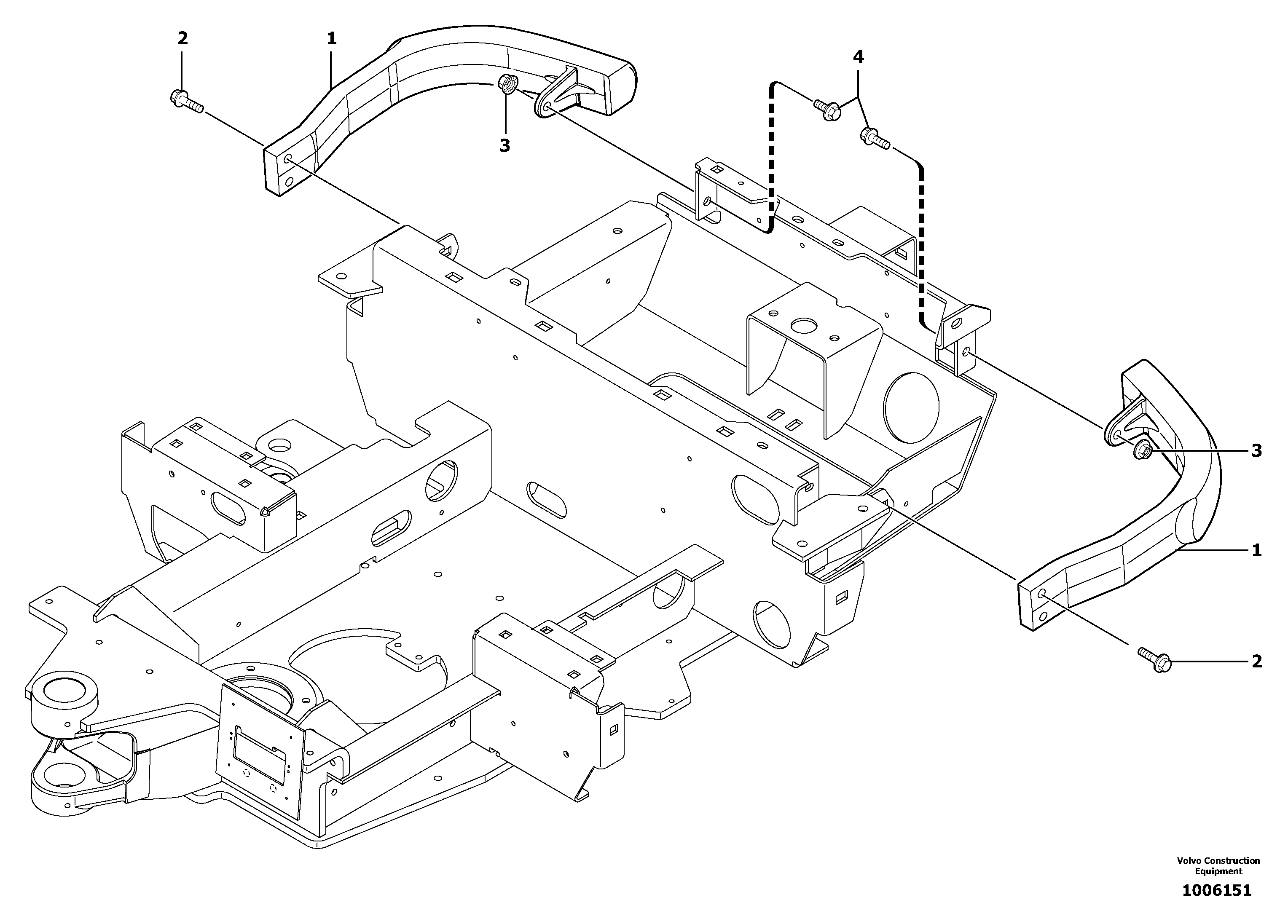 Floor Member VOE11800330 VOLVO