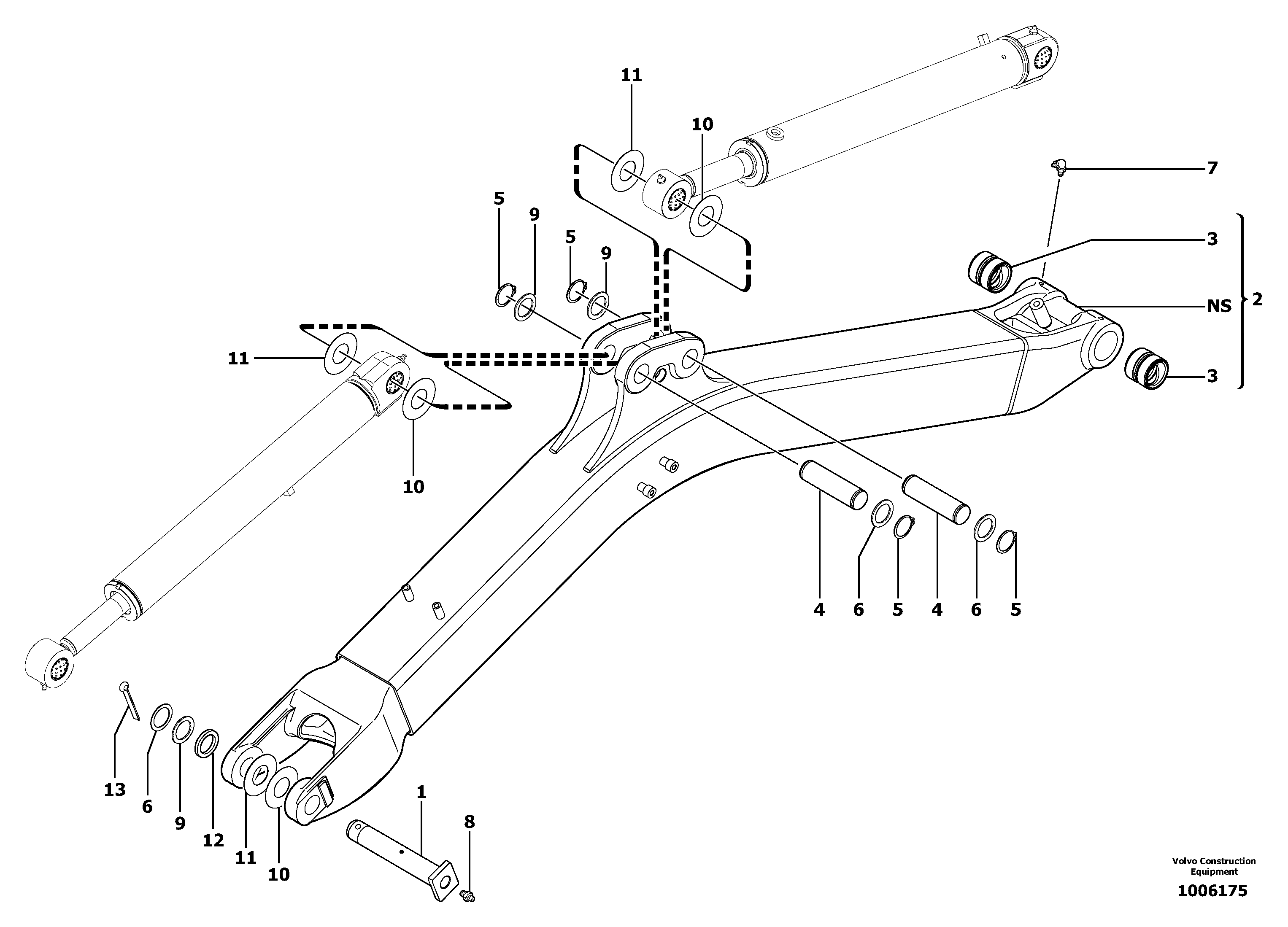 Cotter Pin VOE13907899 VOLVO