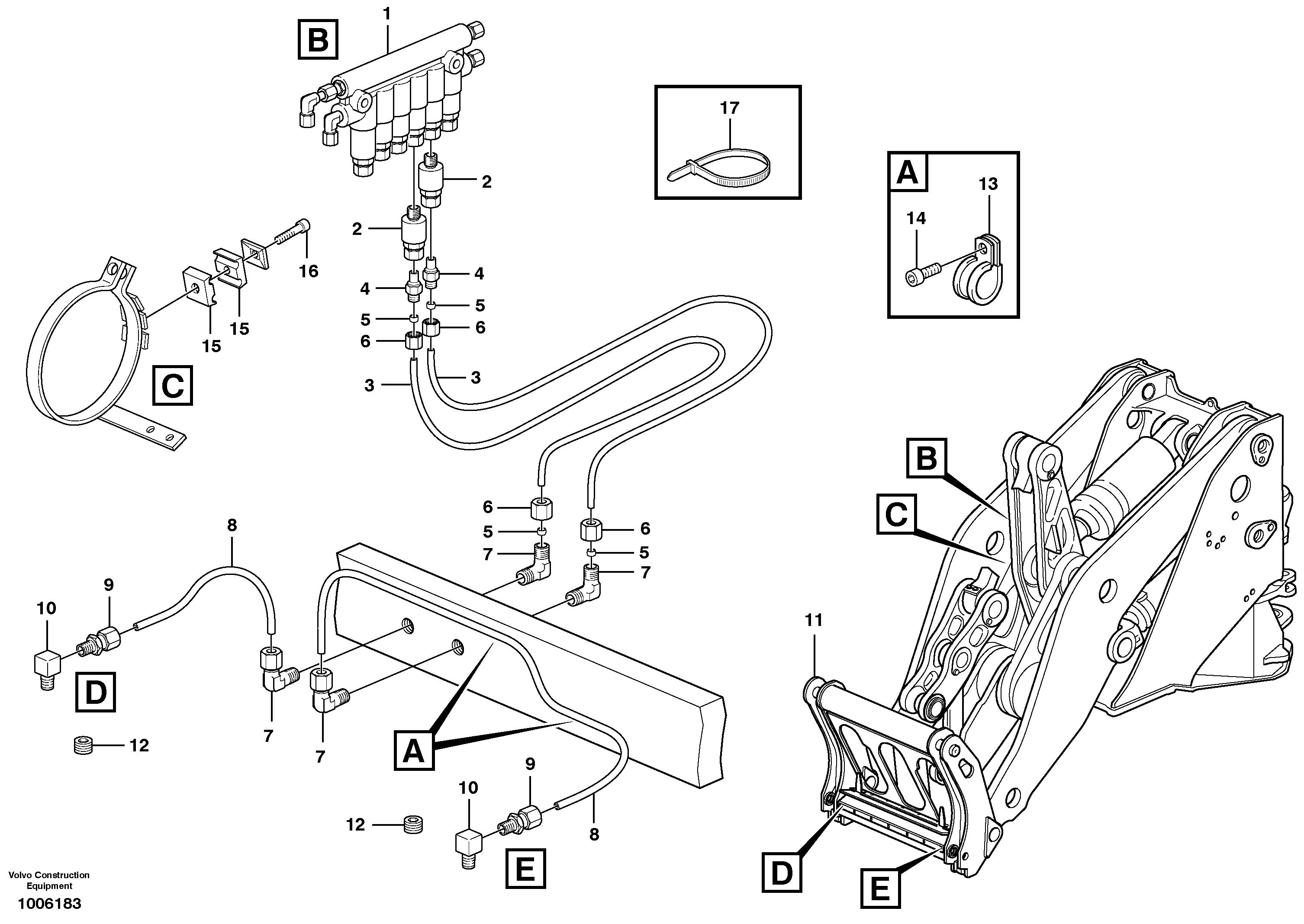 Housing Washer VOE11176744 VOLVO
