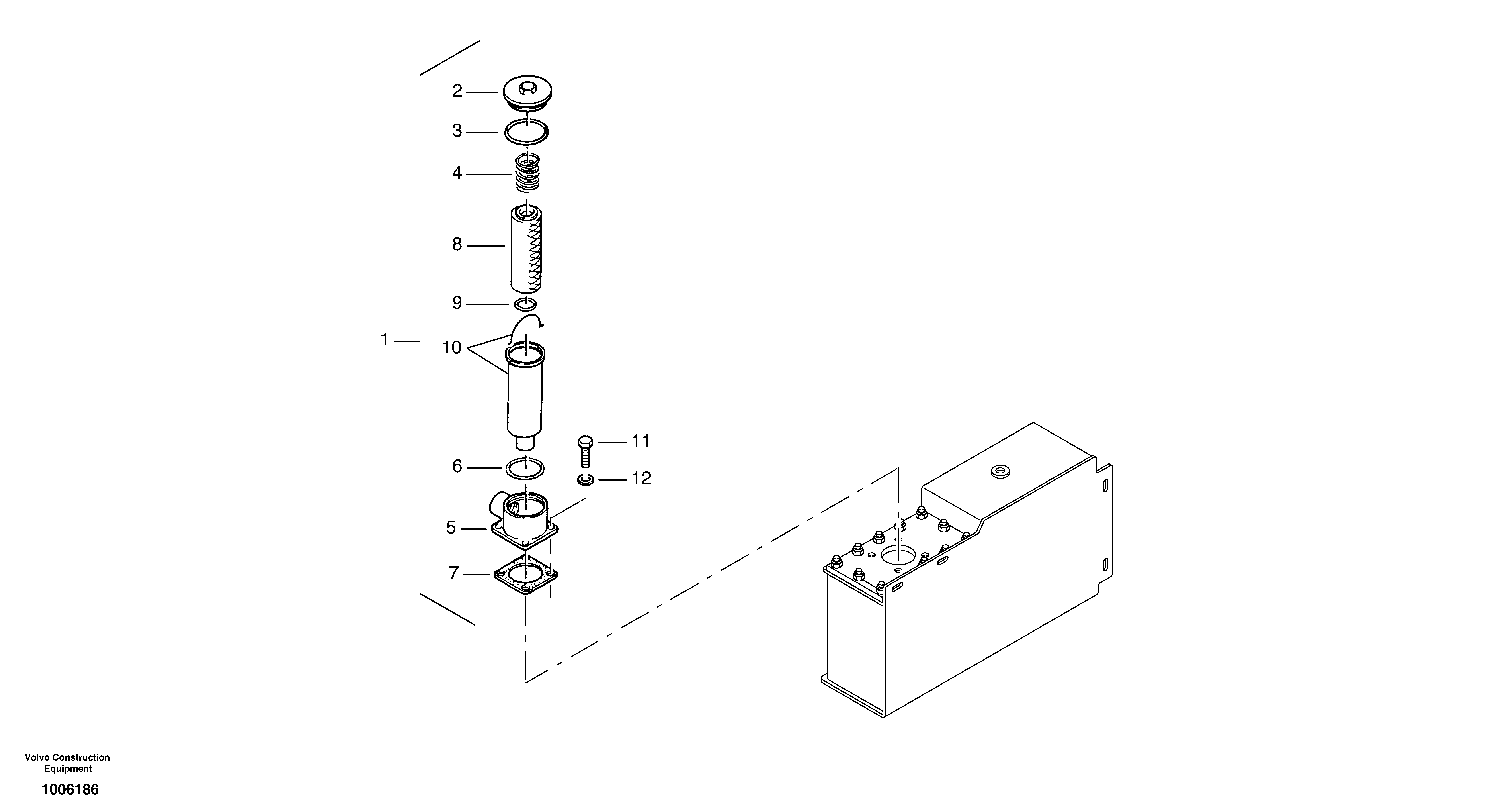 O-ring ZM7099972 VOLVO