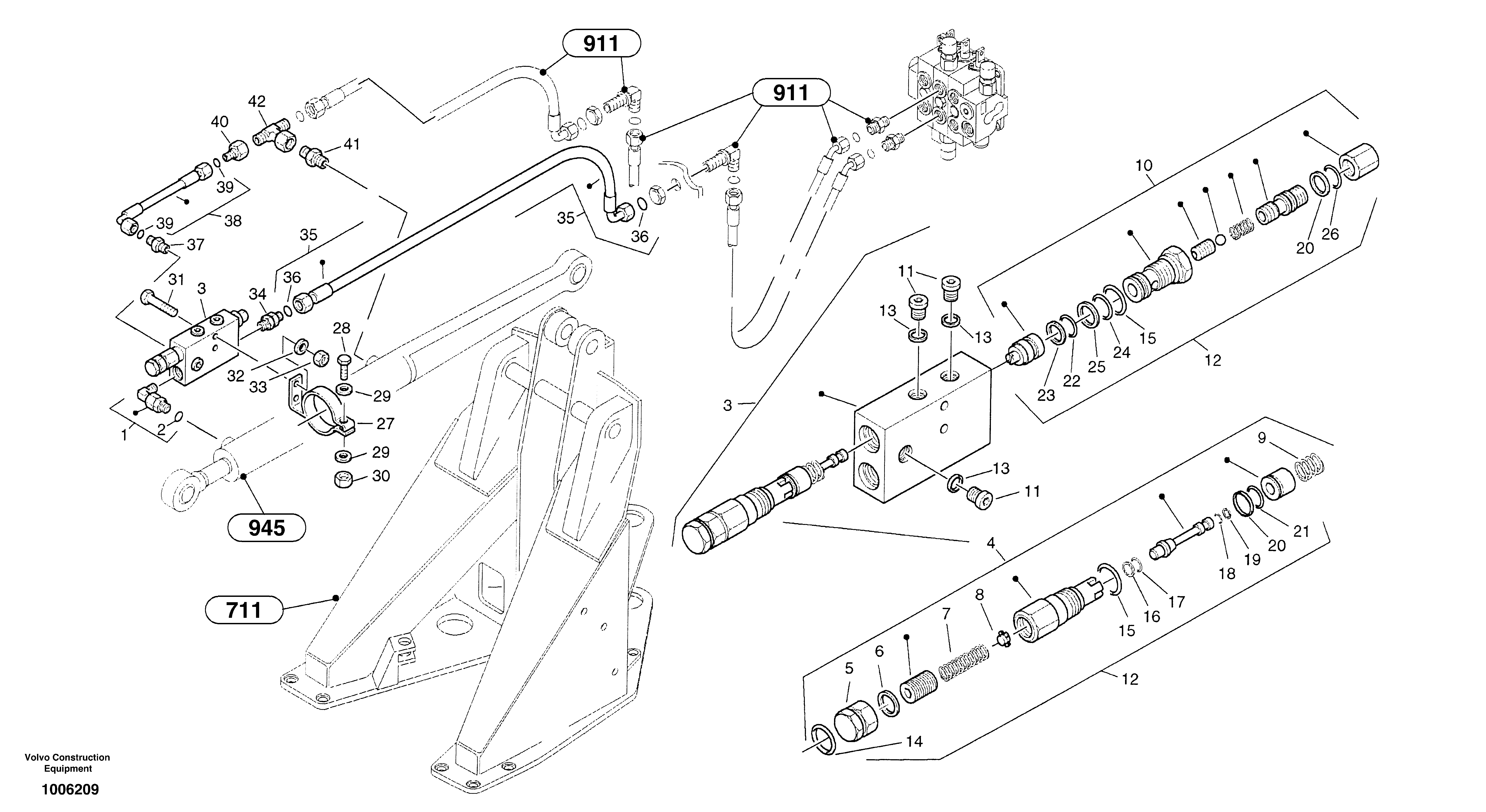 Пружинная пластина ZM2903331 VOLVO