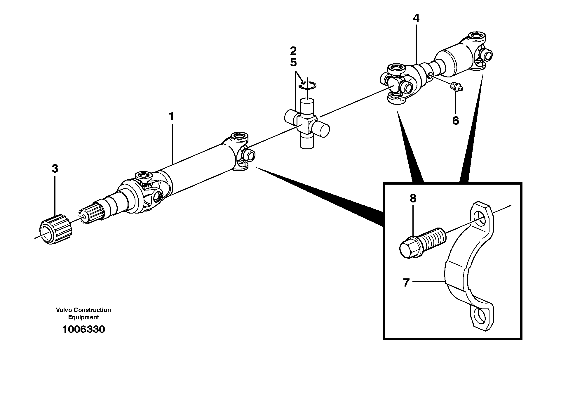 For upper engine part VOE11003138 VOLVO