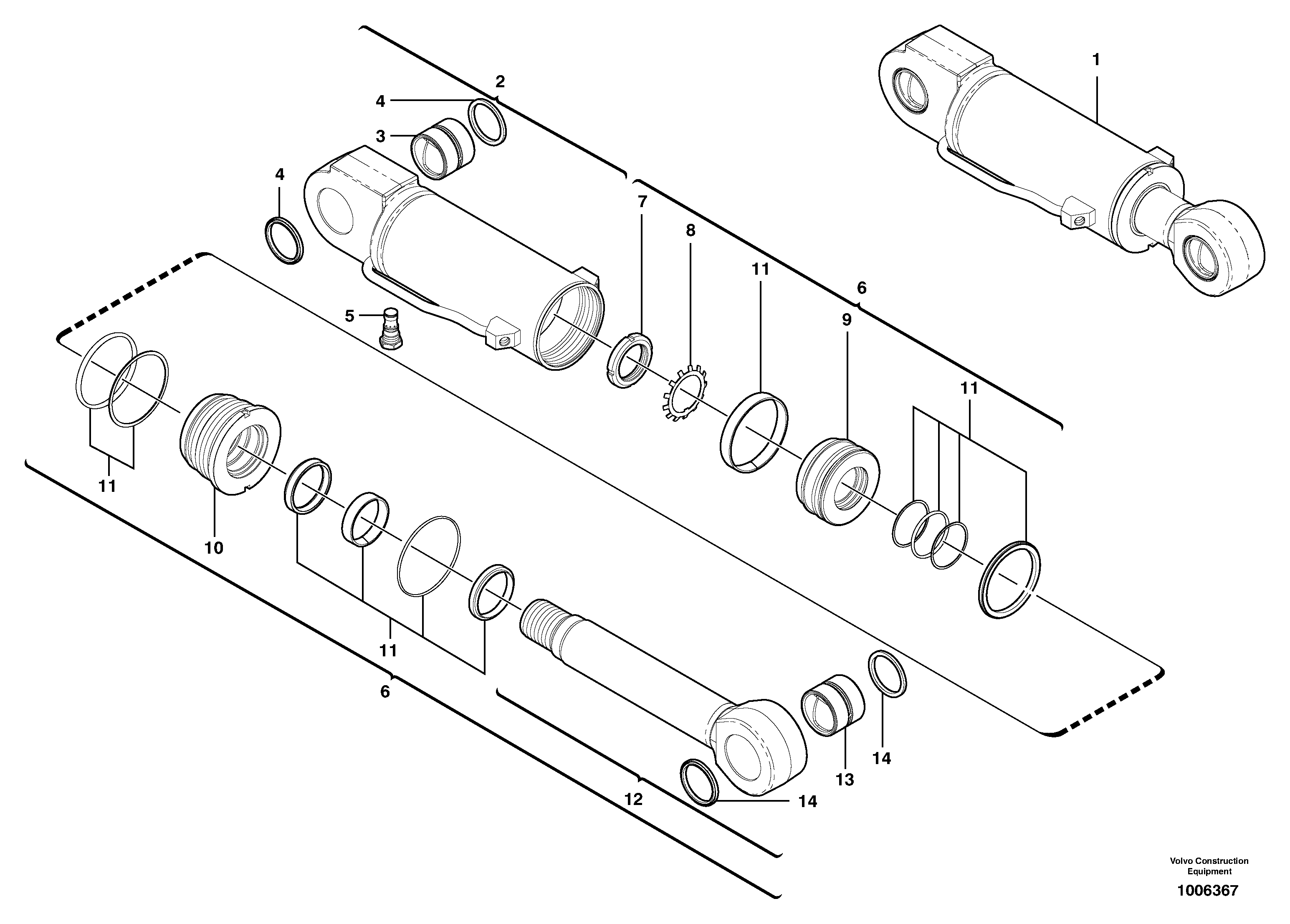 Lower Part Dipp VOE11710558 VOLVO