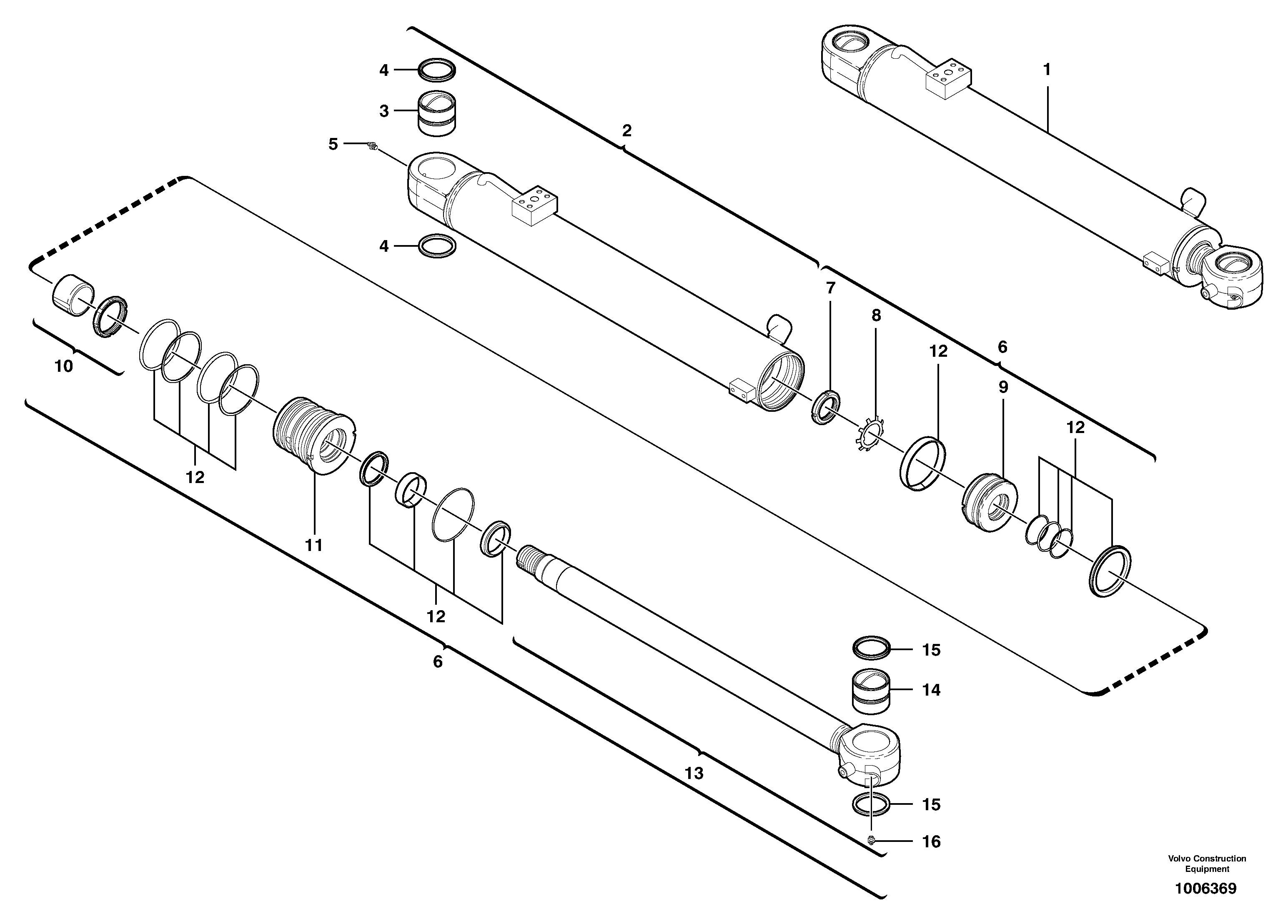 Digging Arm VOE11988988 VOLVO